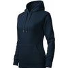 Solene - Sweatshirt women's 65% cotton 35% polyester - F14 - Navy blue