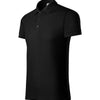 Basaltine - Polo Shirt men's 65% cotton 35% polyester - P21 - Black