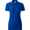 Morganite -Polo Shirt women's 65% cottong 35% polyester - P22 - royal blue