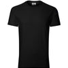 Aero Forge - T-shirt men's 100% pre-shrunk cotton - R01 - Black