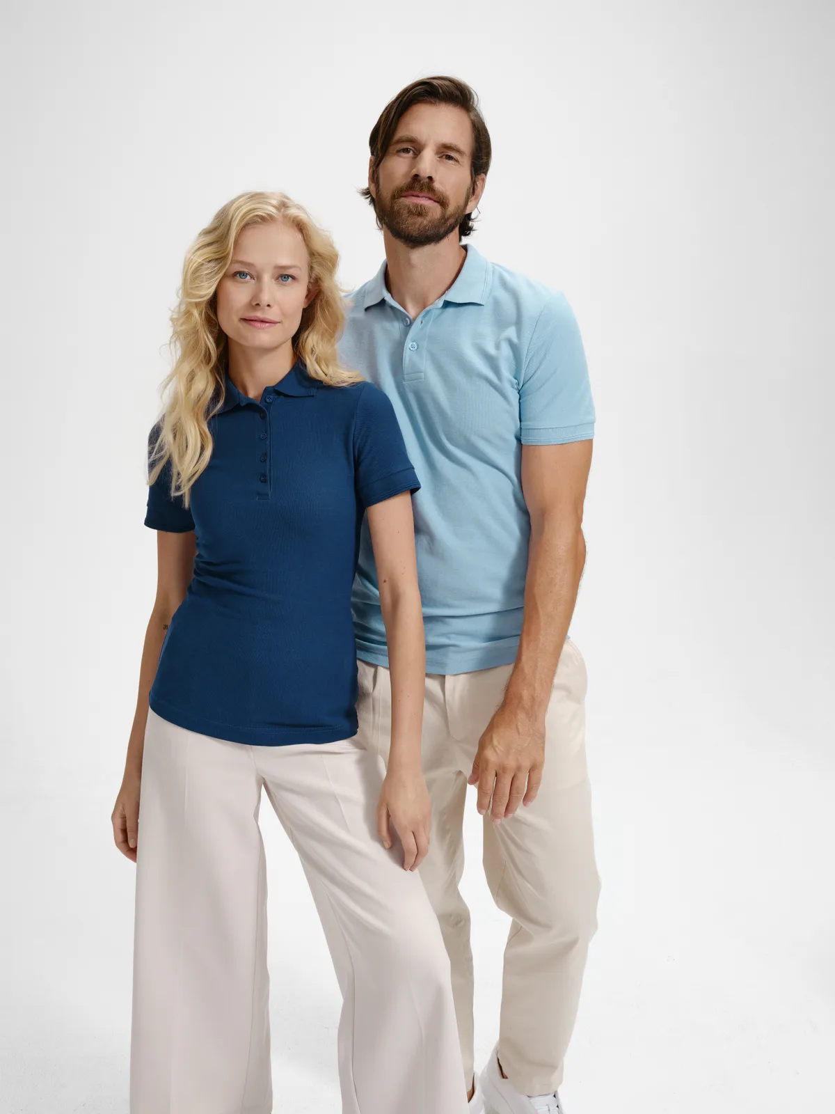 Marzium - Poloshirt Herren 65% Baumwolle 35% Polyester - 203 — Foto zu Passform und Styling 3