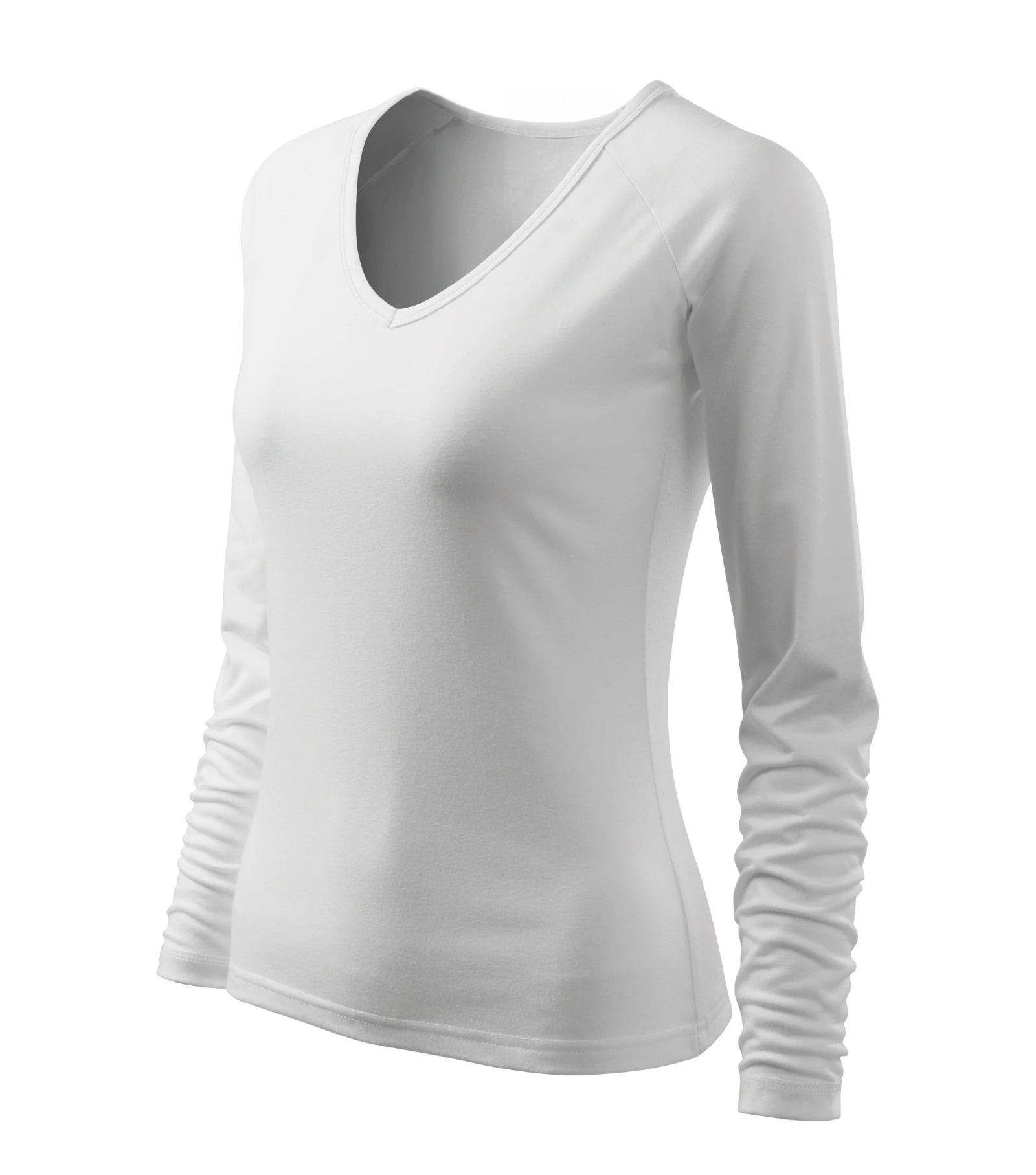 Vela Wave - T-Shirt Damen 95% Baumwolle, 5% Elasthan - 127, weiß, Größe 3XL