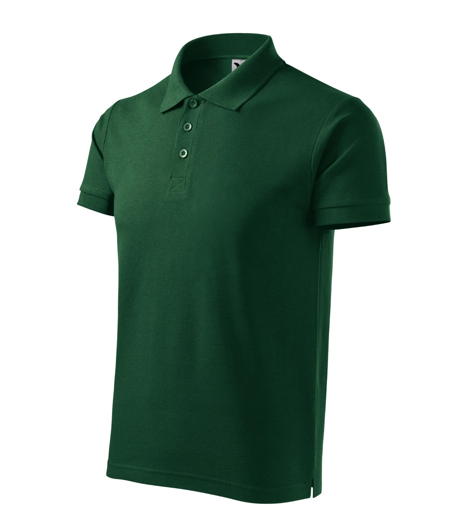 Sable Peak - Poloshirt Herren 100% Baumwolle - 215, dunkel Grün, Größe S