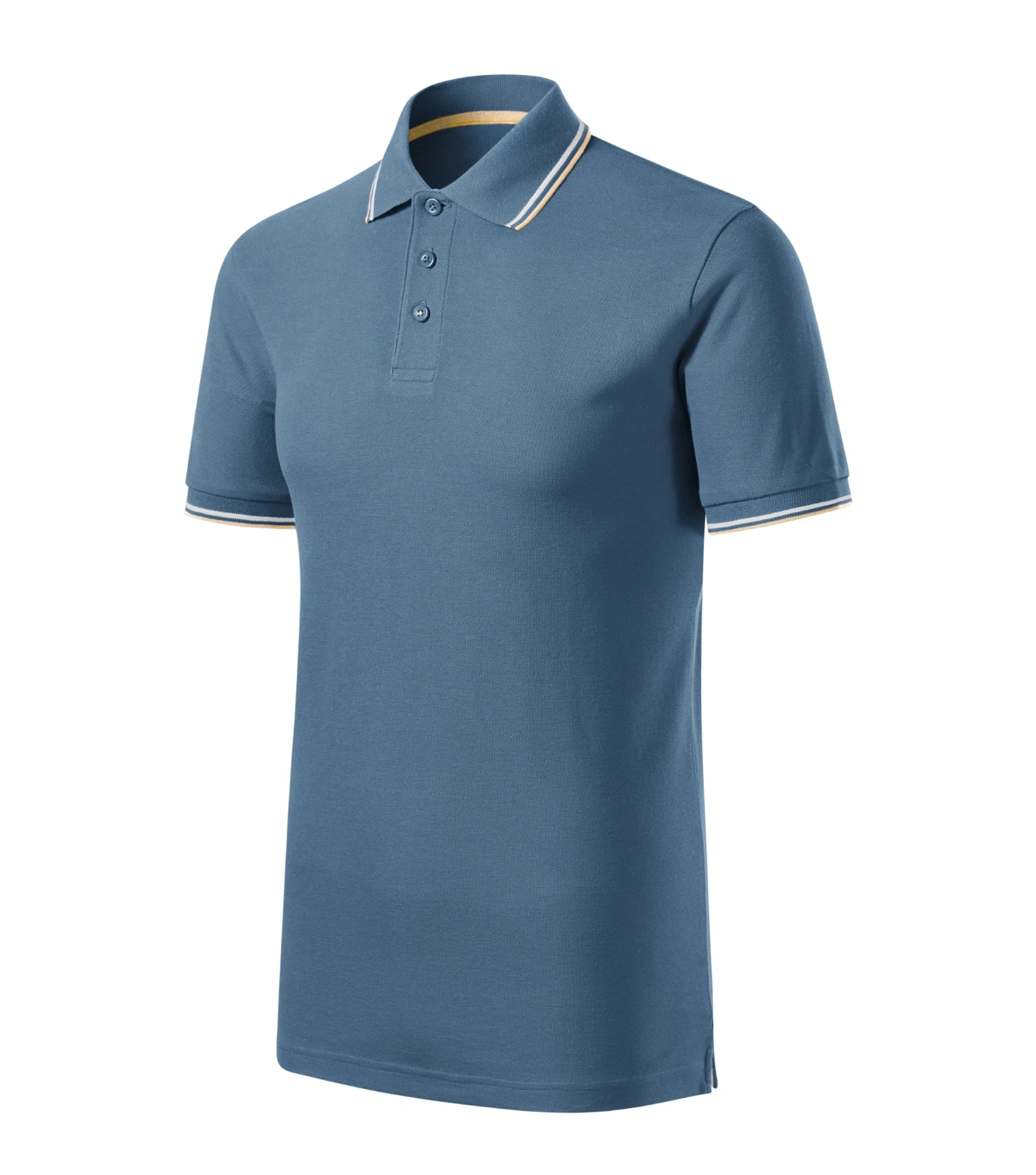 North Wave - Poloshirt Herren 65% Baumwolle, 35% Polyester - 232, Denim, Größe S