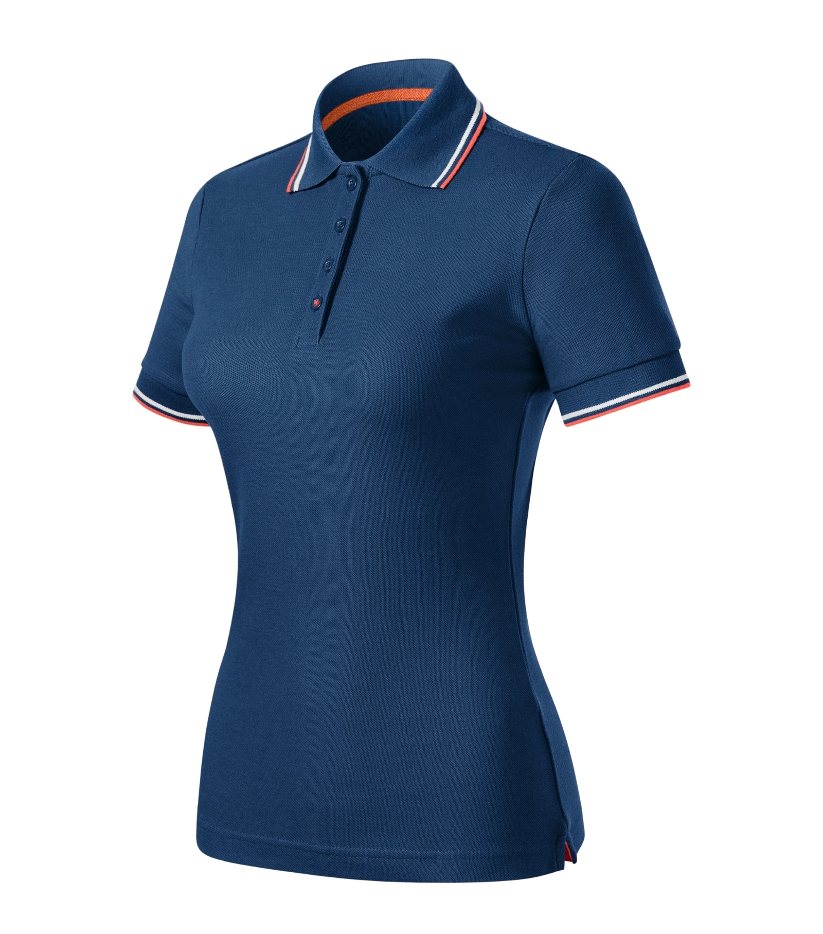 Alder Arc - Poloshirt Damen 65% Baumwolle, 35% Polyester - 233, Mitternachtsblau, Größe S