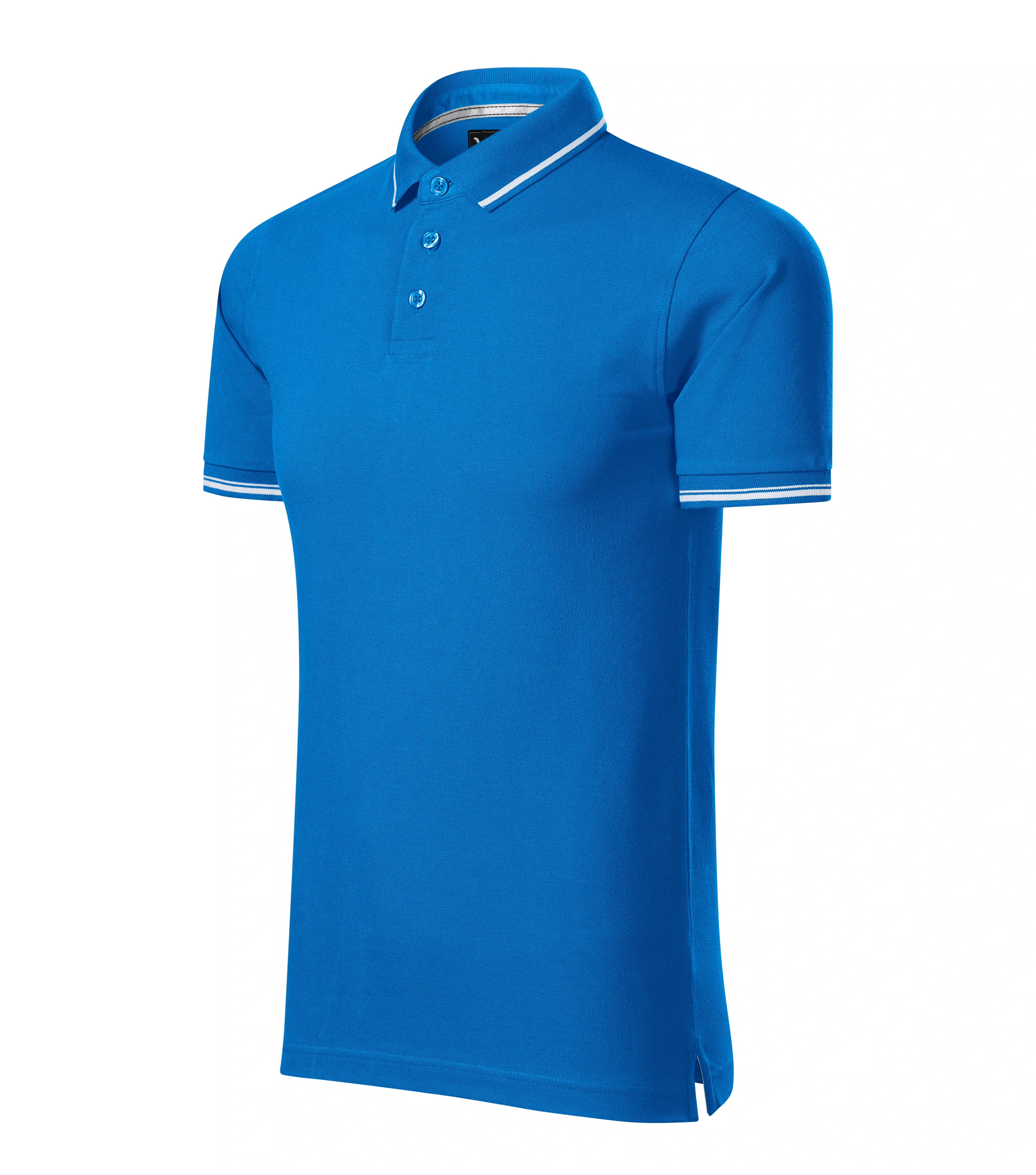Pyroxen - Polo Herren 95 % Baumwolle 5% Elasthan - 251, Schnorchelblau, Größe S