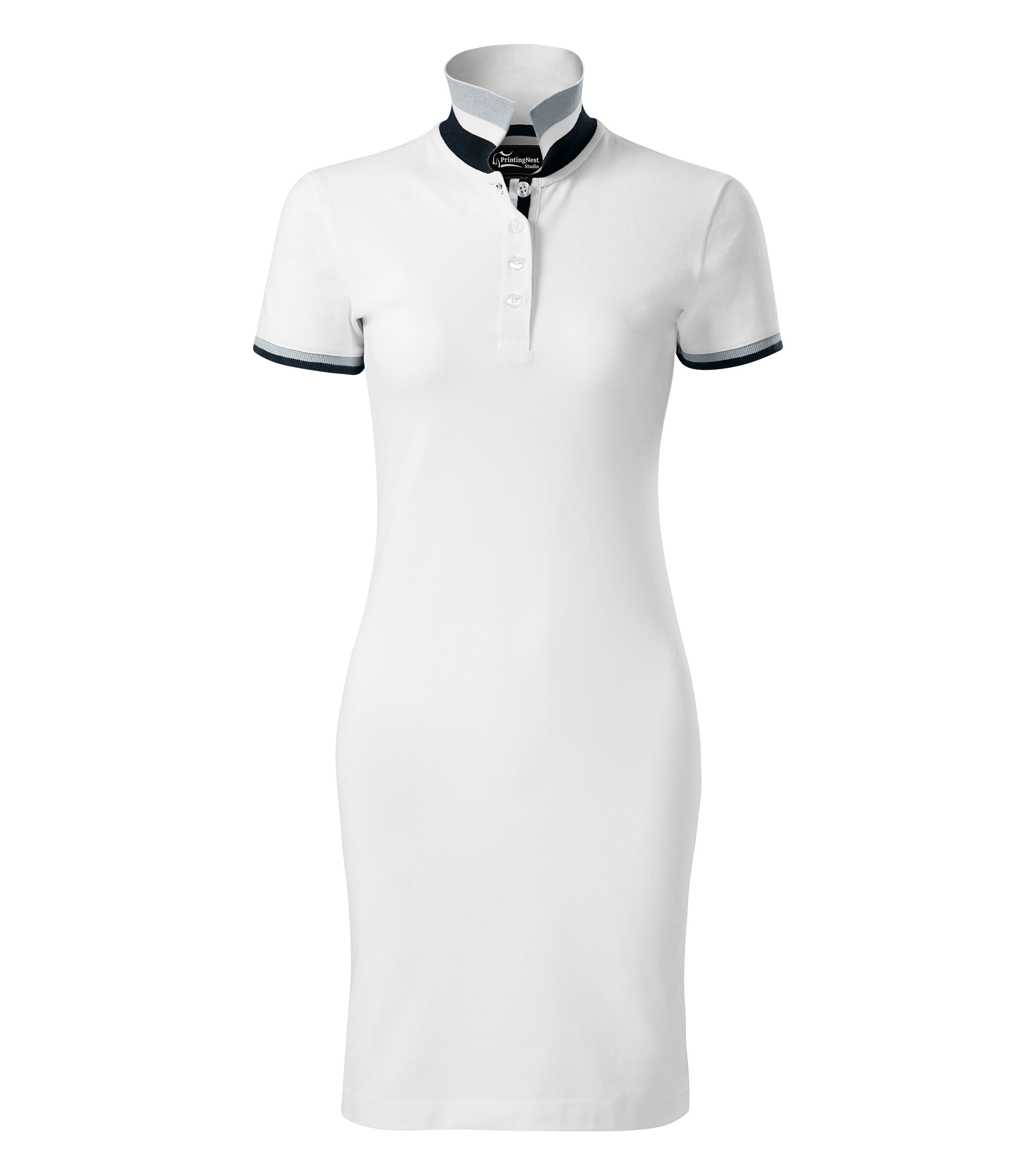 Angelite -Kleid Damen 100% Baumwolle - 271, weiß, Größe XS