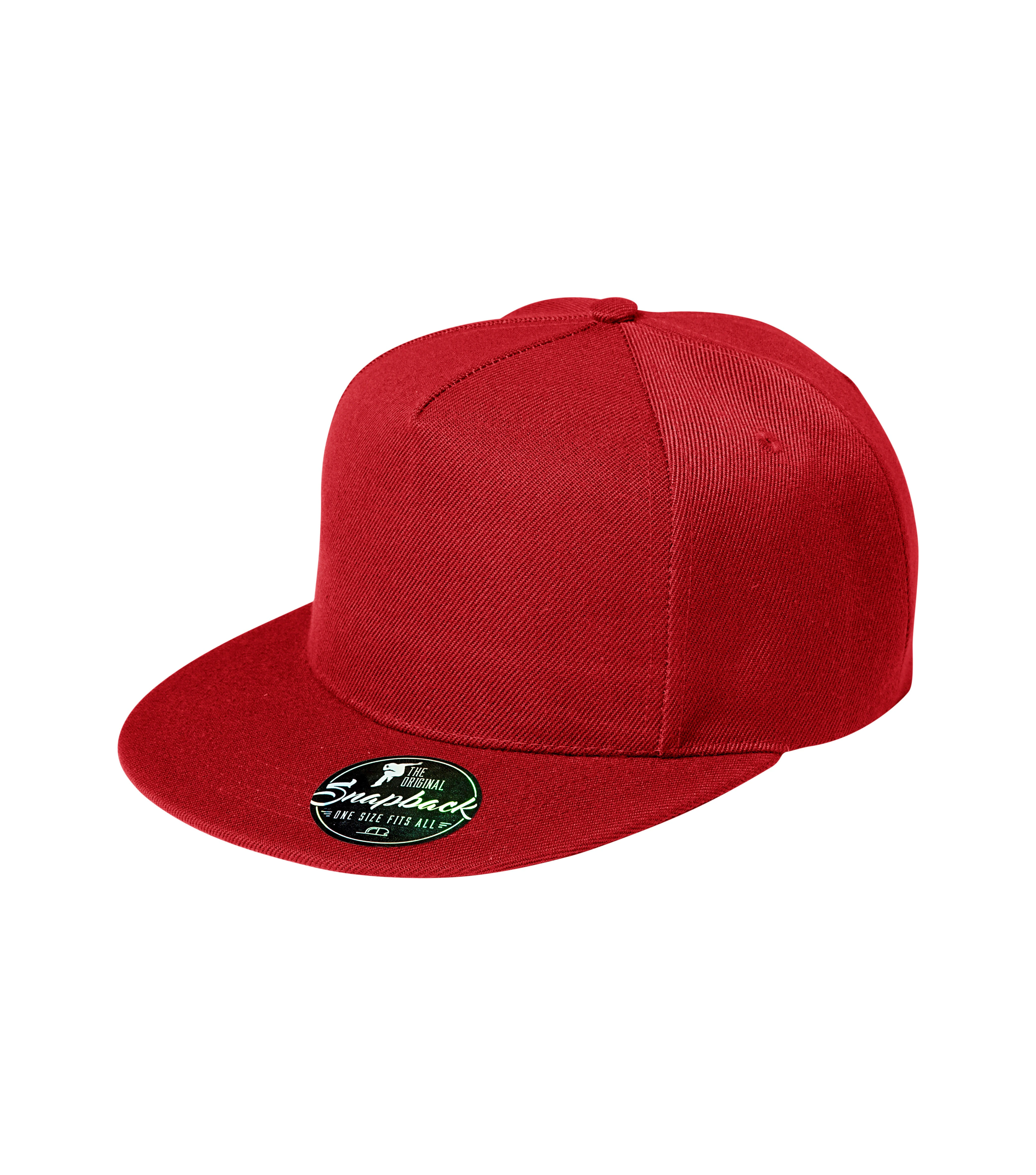 Cap Unisex rap 100% Baumwolle - 301, Rot, Größe