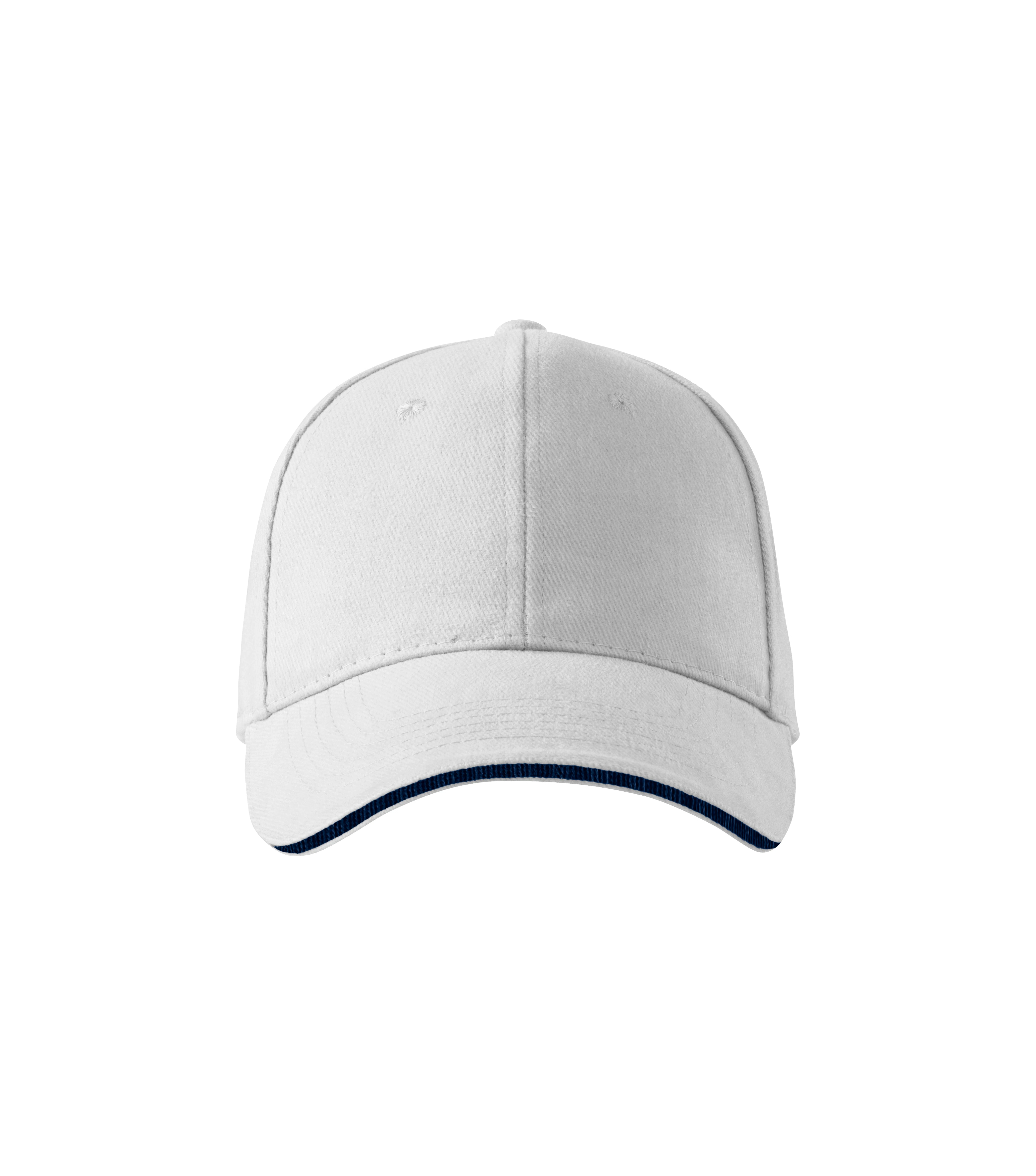 Cap Unisex contrast 100% Baumwolle - 306, weiß, Größe