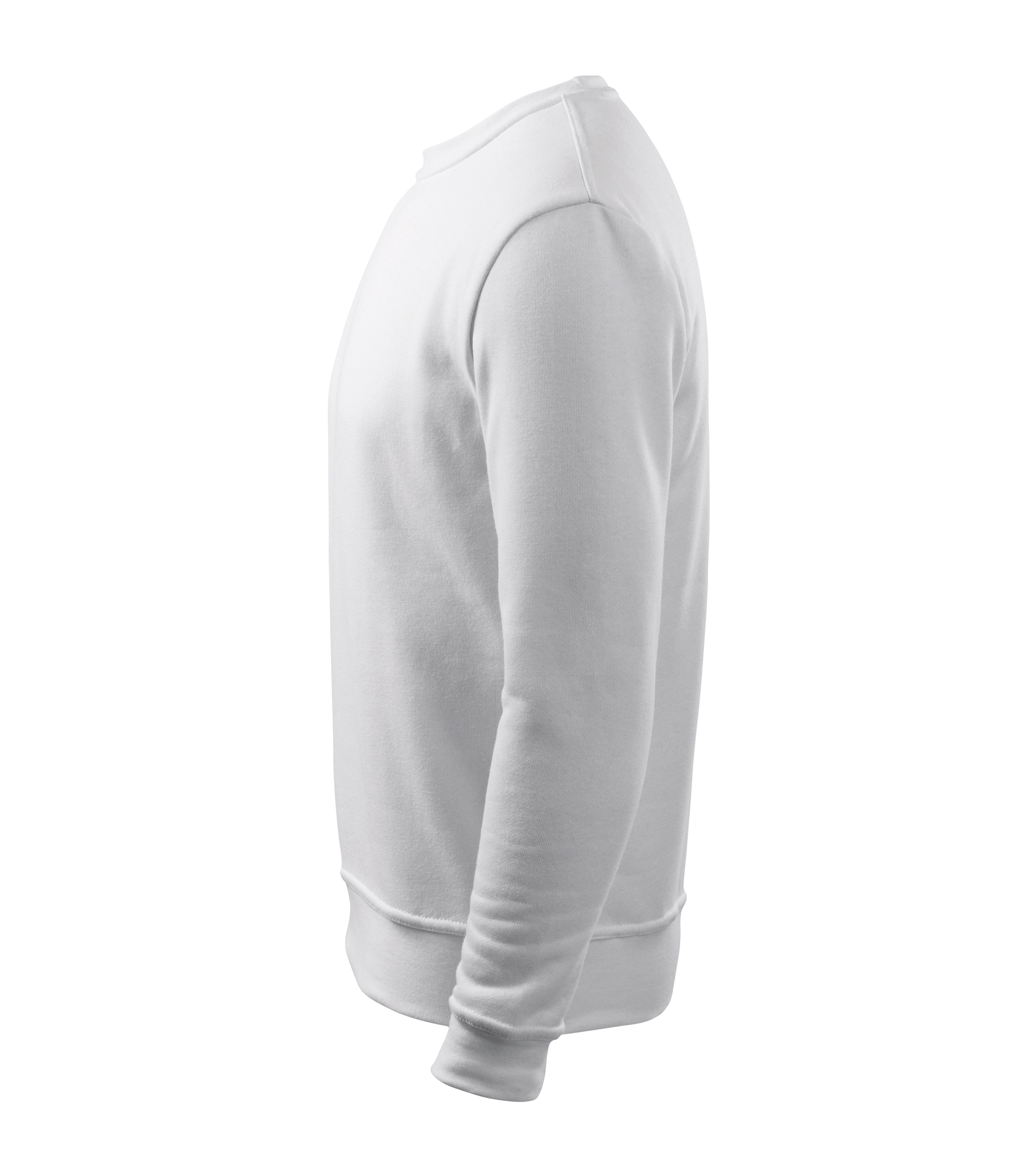 Vulkaris - Sweatshirt Herren 65% Baumwolle 35% Polyester- 406, weiß, Größe S