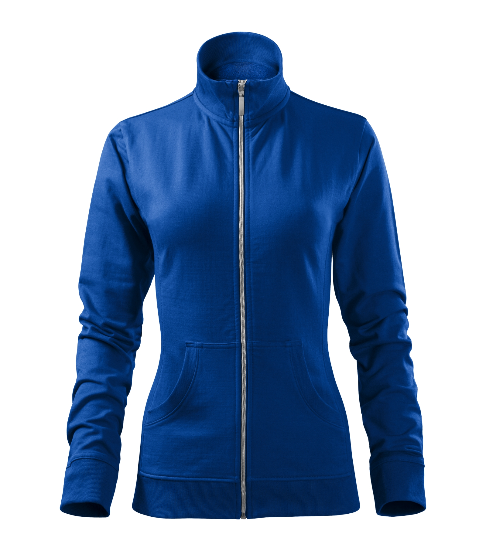 Vivid Pulse - Sweatshirt Damen 97% Baumwolle, 3% Elasthan - 409, royal blau, Größe XS