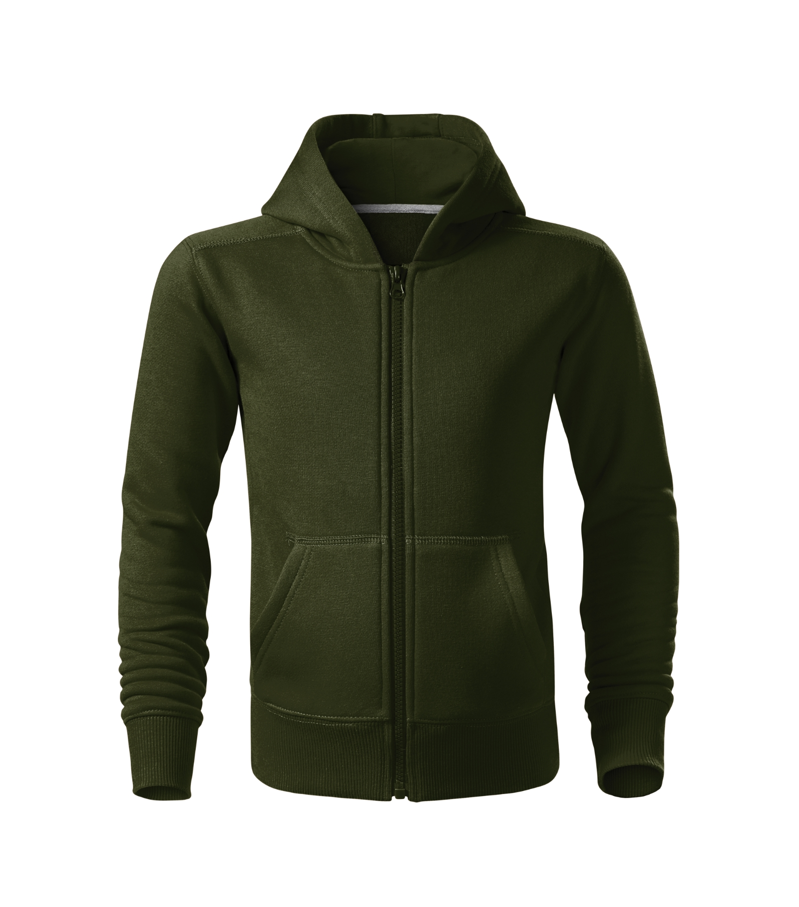 Verdant Crest - Sweatshirt Kinder 65% Baumwolle, 35% Polyester - 412, Militärgrün, Größe 158 cm/12 years