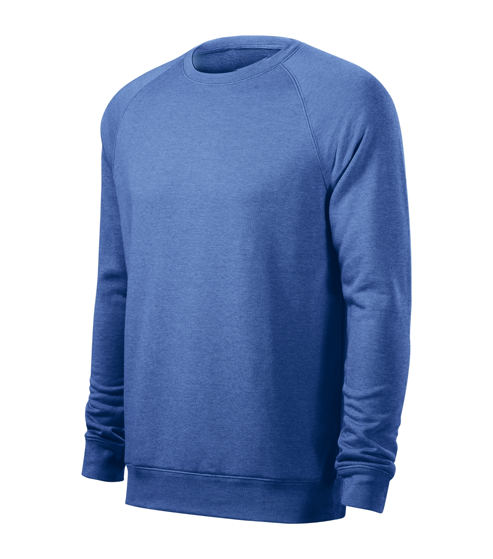 Delta Forge - Sweatshirt Herren 65% Polyester, 35% Baumwolle - 415, blau meliert, Größe S