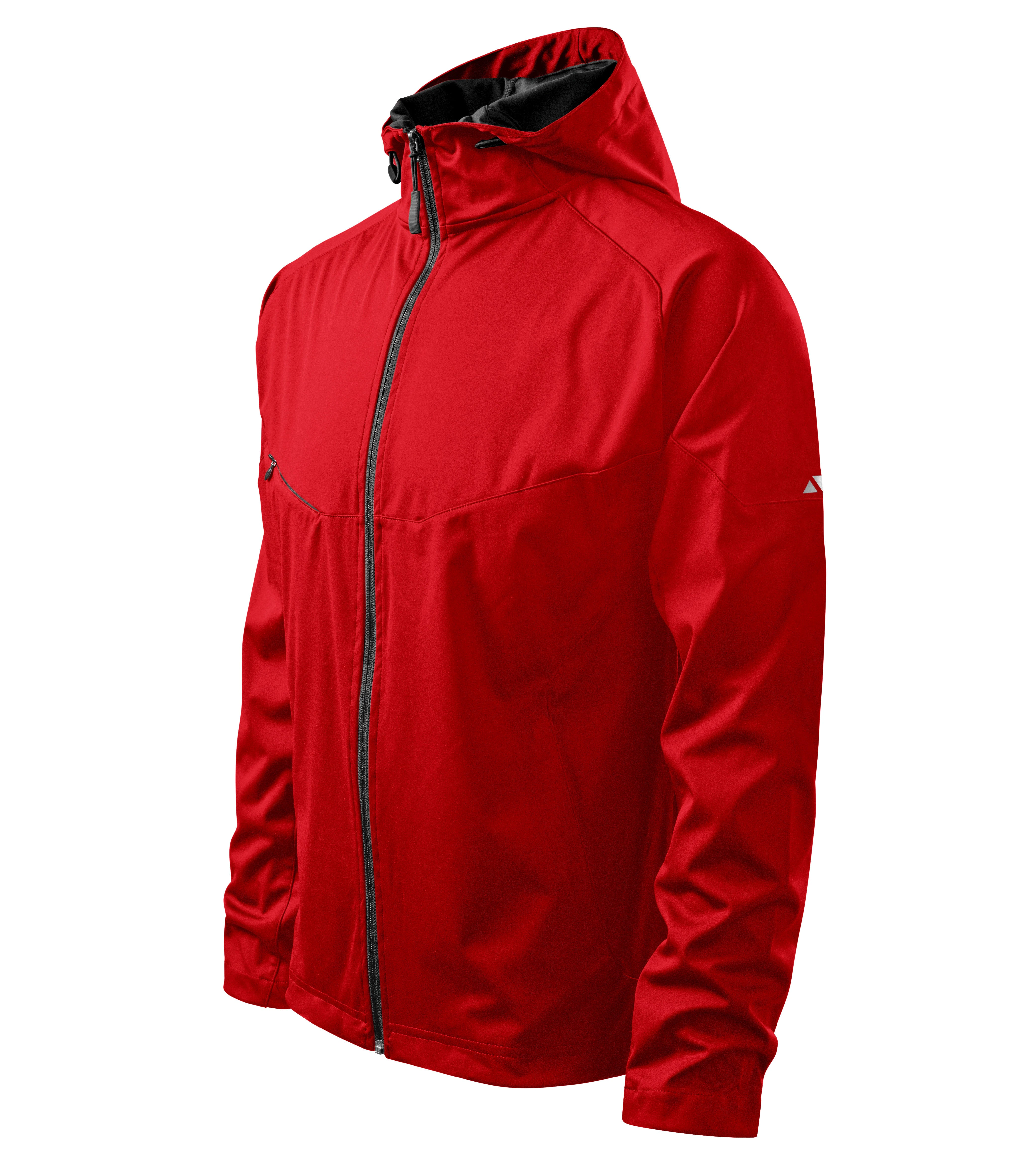 EmberQuilt- Softshelljacke Herren 100% Polyester, waterproof - 515, Rot, Größe S