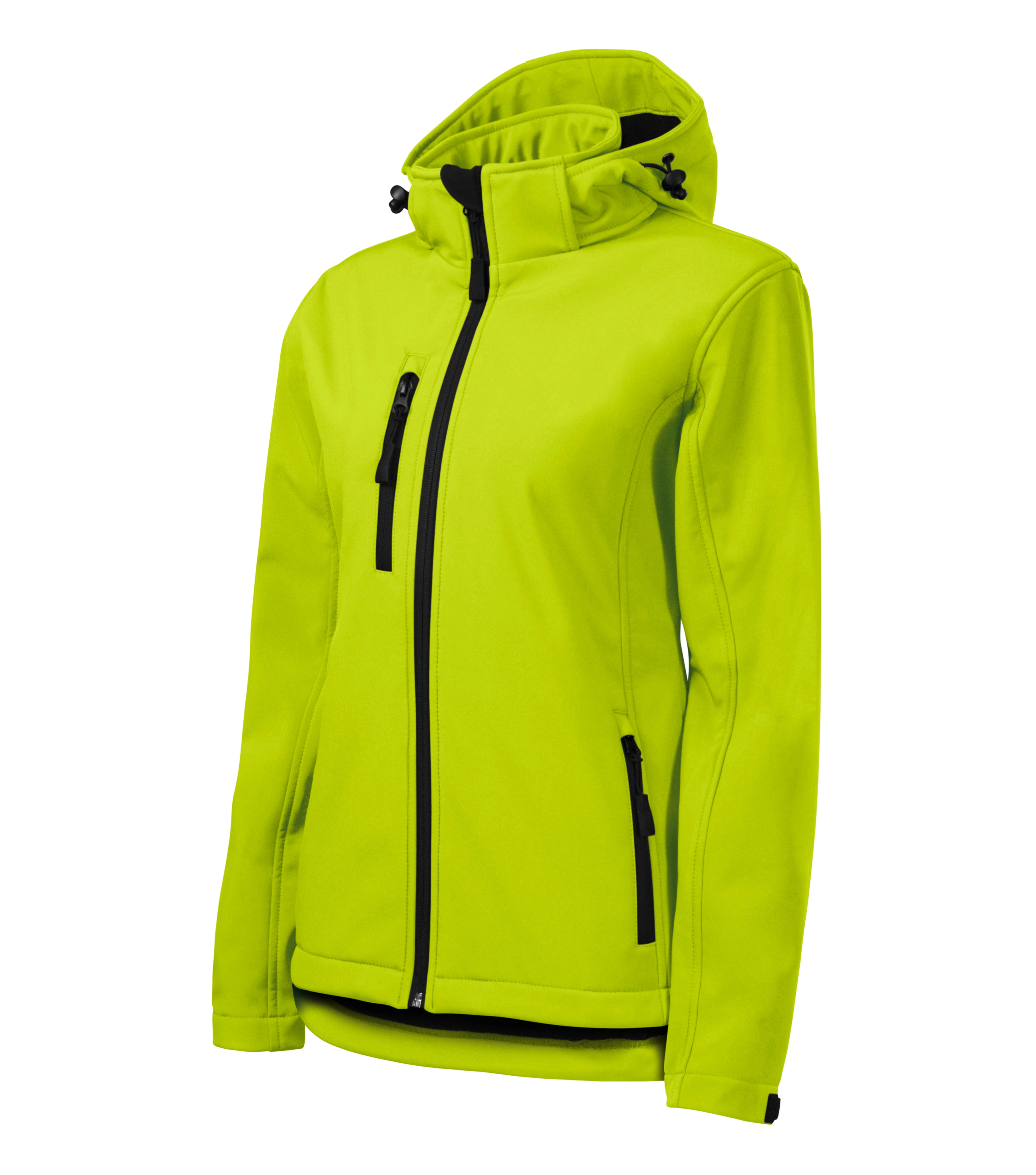 Aveline Storm - Softshelljacke Damen 94% Polyester 6% Elasthan - 521, Limettengrün, Größe XS