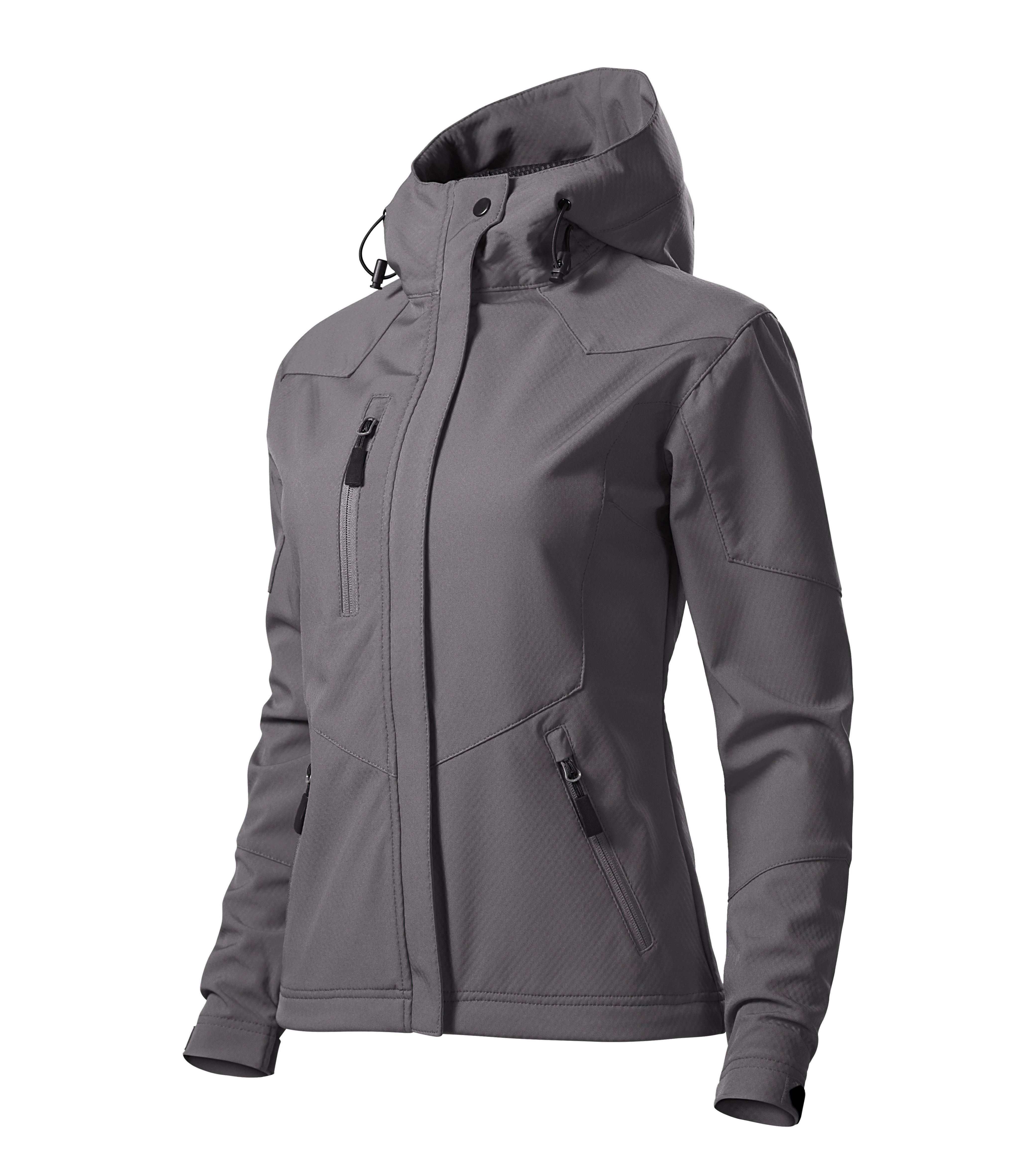 Aurelia Crest - Softshelljacke Damen 96% Polyester 6% Elasthan, nanotex, waterproof - 532, stahl Grau, Größe XS
