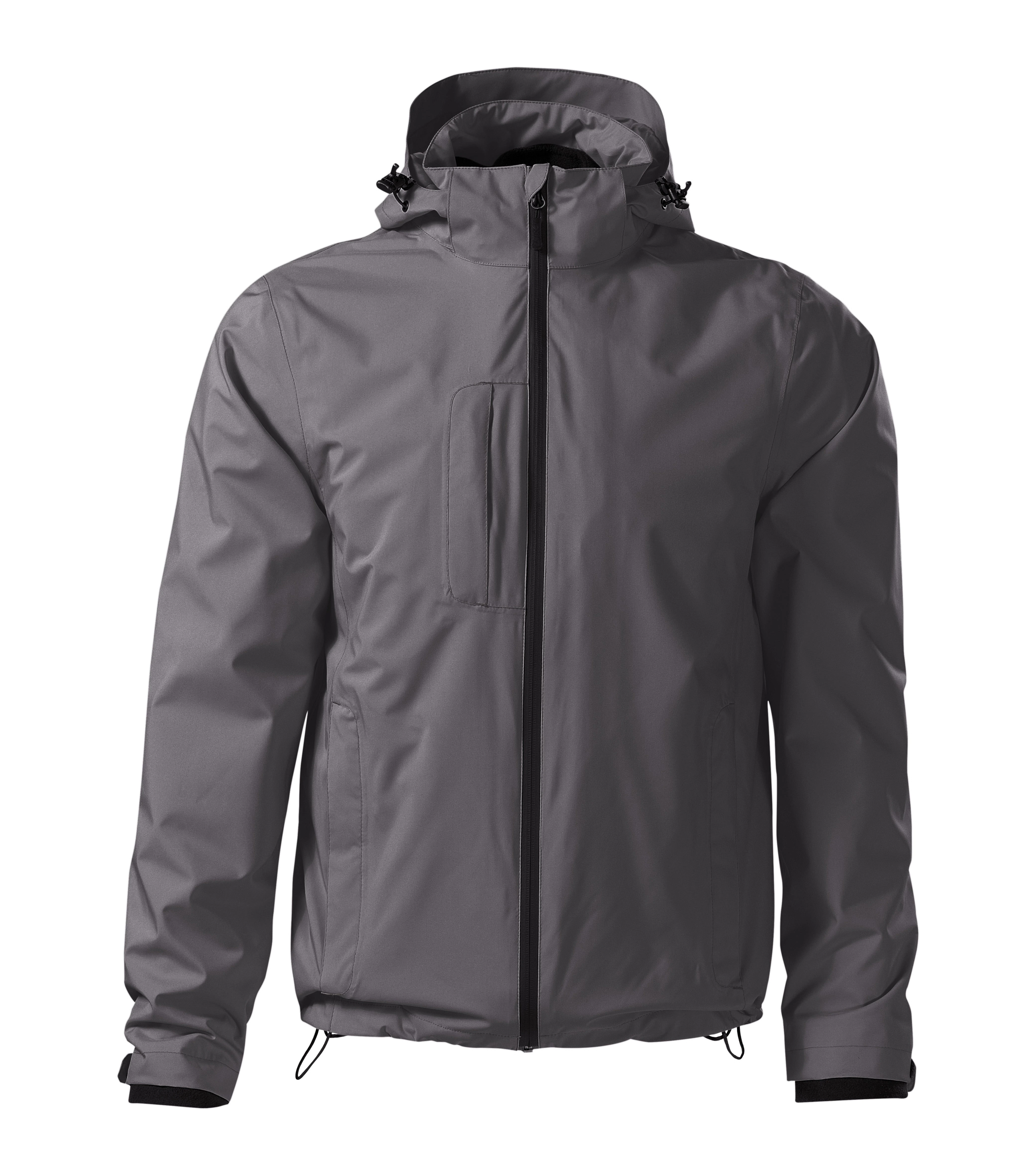 Nighthaven - Jacke 3in1 Herren 100% Polyester, waterproof - 533, stahl Grau, Größe S