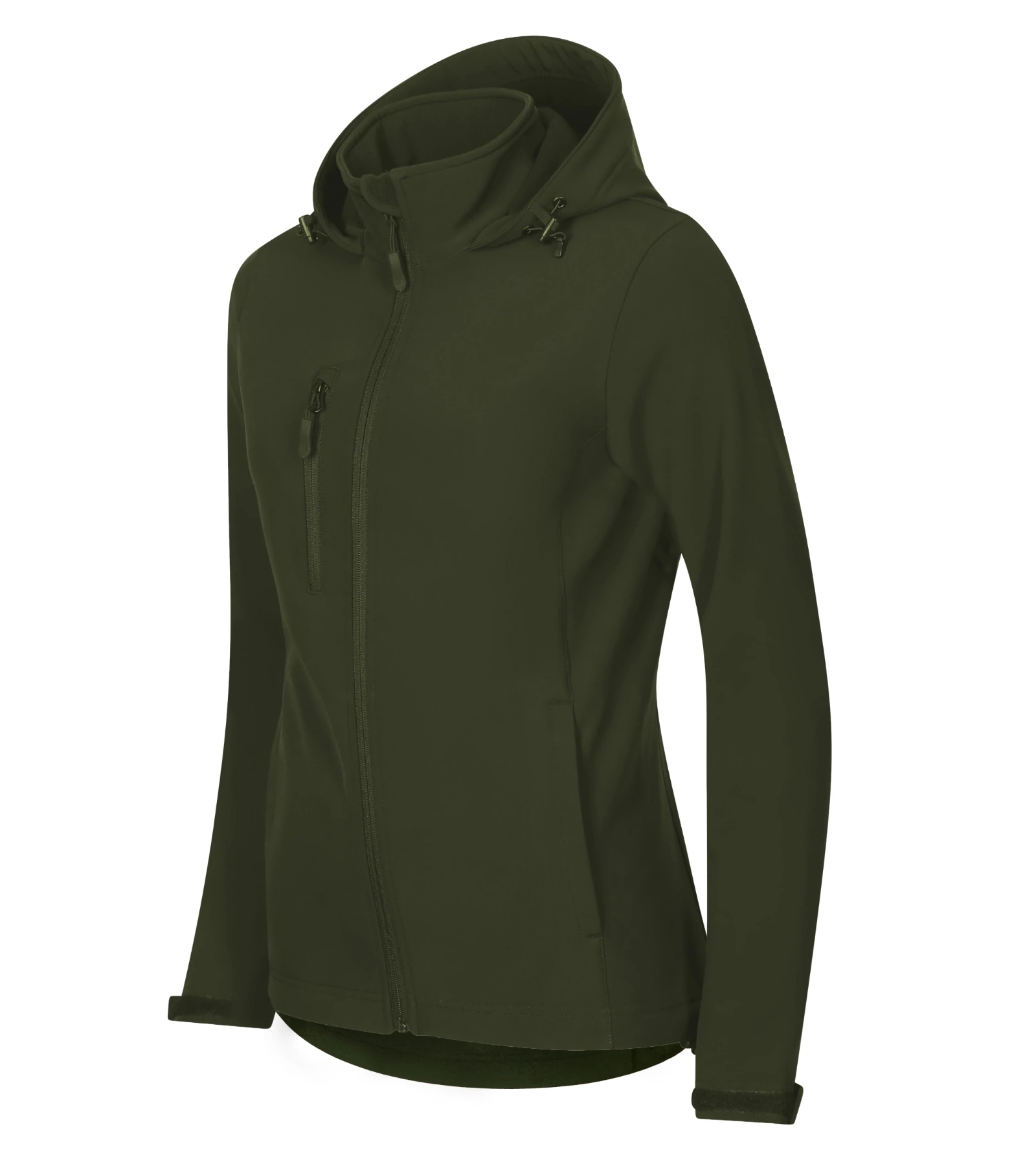 Cinder Vista - Softshelljacke Damen 96% Polyester, 4% Elasthan - 549, Militärgrün, Größe XS
