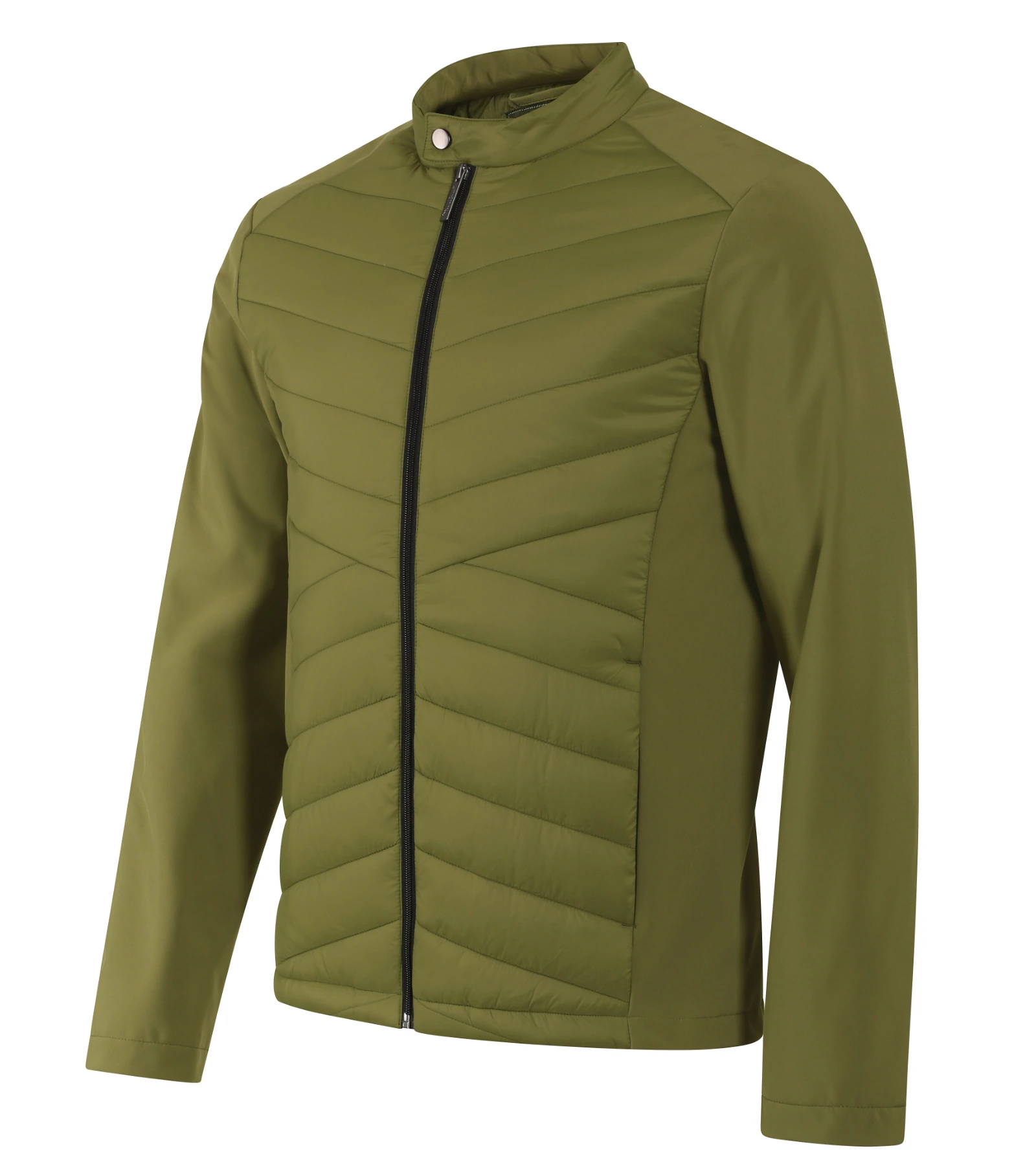 Indigo Peak - Hybridjacke Herren 100% Polyamid - 555, Avocadogrün, Größe S