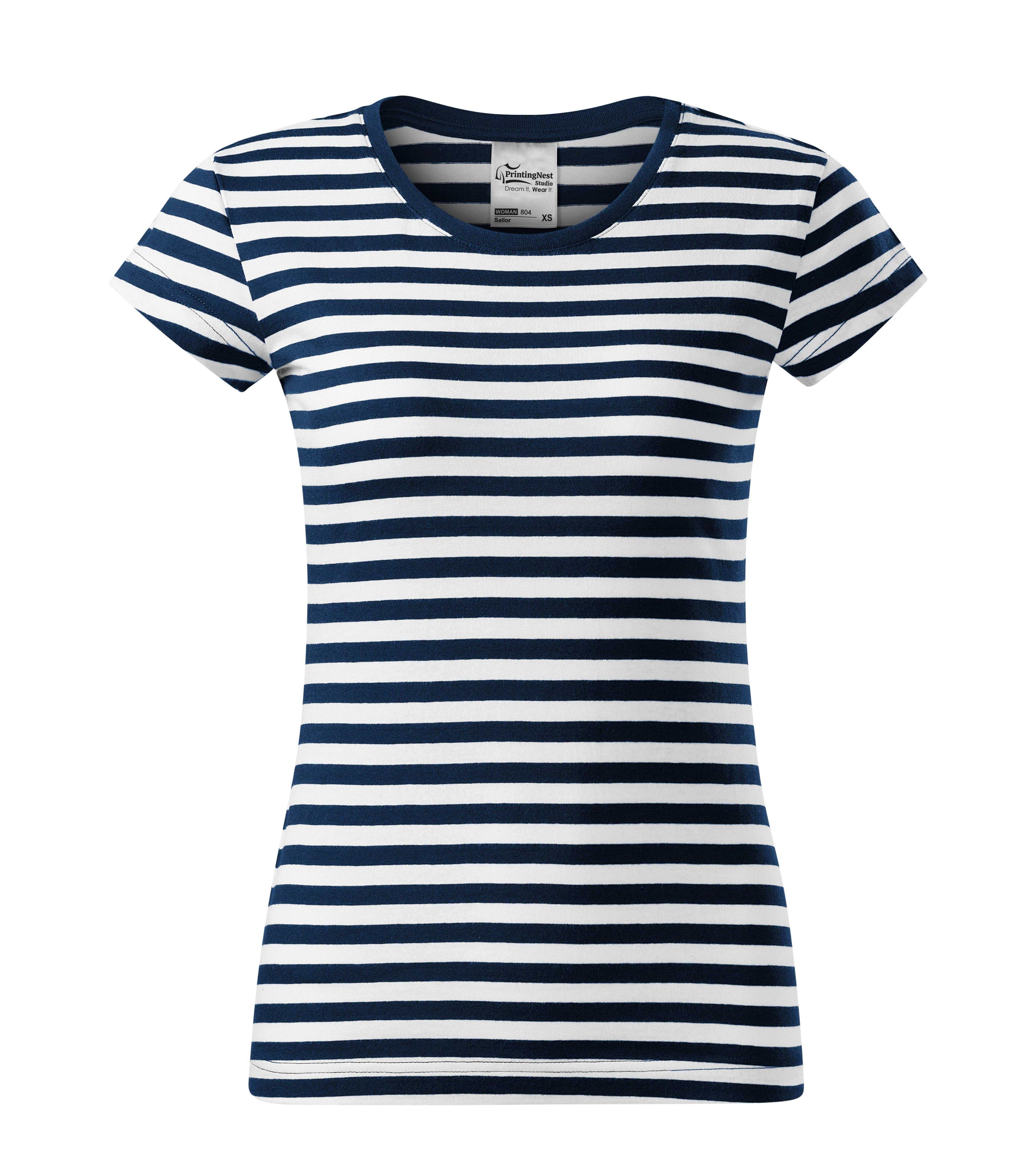 Satin Ridge- T-Shirt Damen 100% Baumwolle - 804, , Größe XS