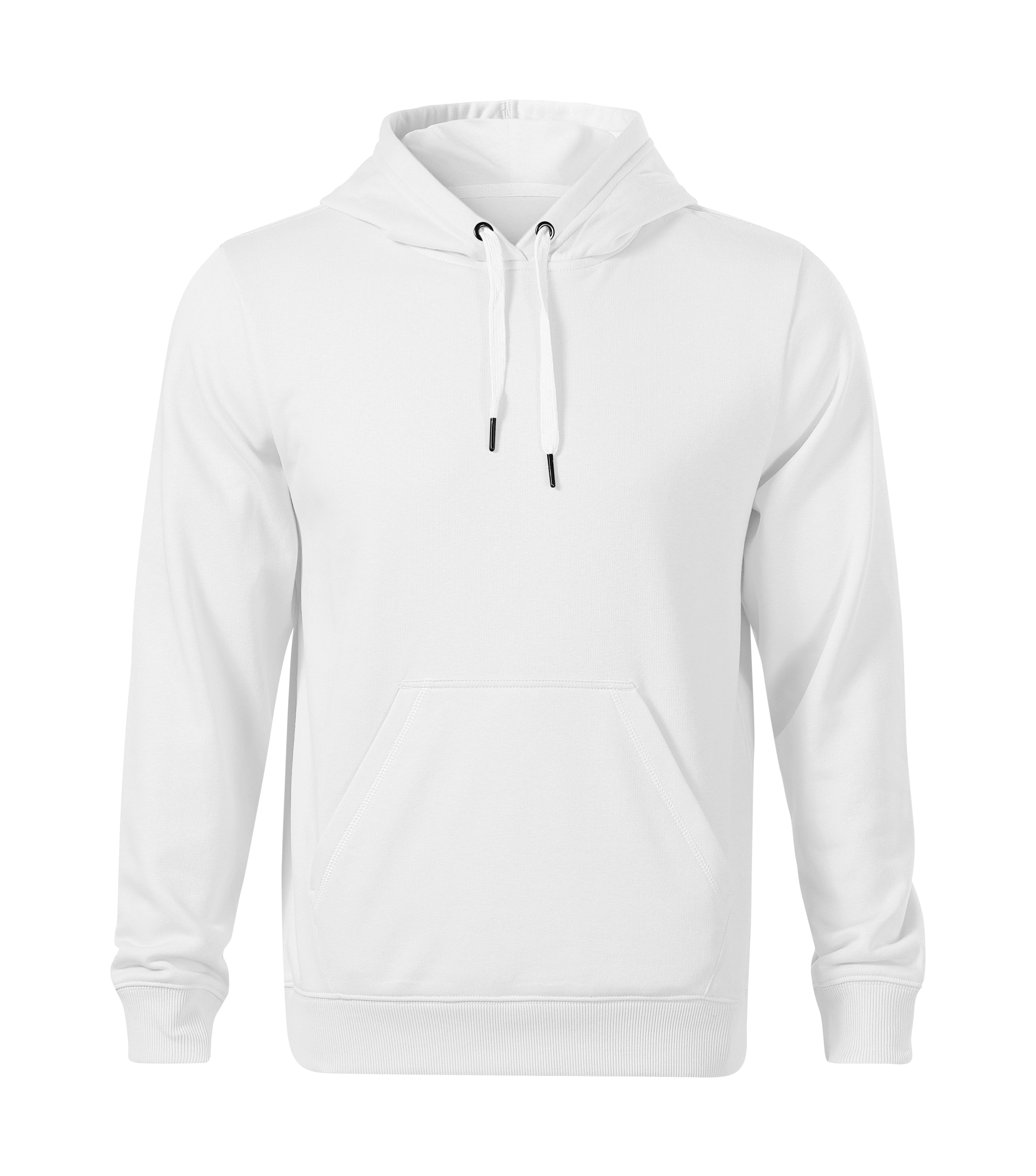 Quarryline - Sweatshirt Herren 80% Baumwolle 20% Polyester - 840, weiß, Größe S