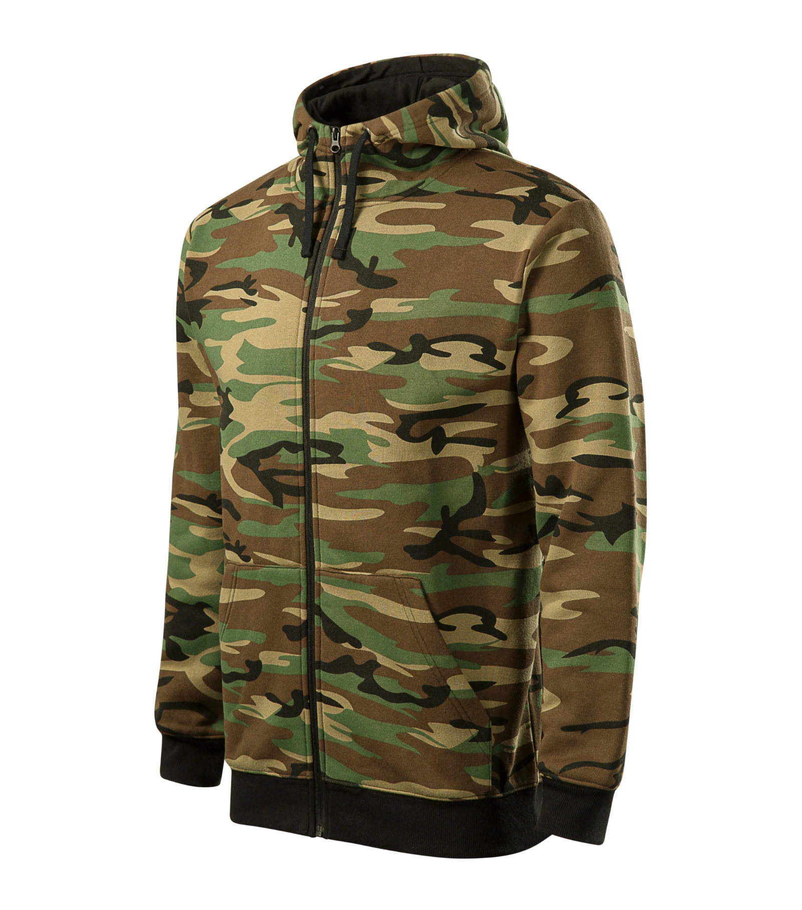 Grove Crest - Sweatshirt Herren 65% Baumwolle, 35% Polyester - C19, Camouflage Braun, Größe S