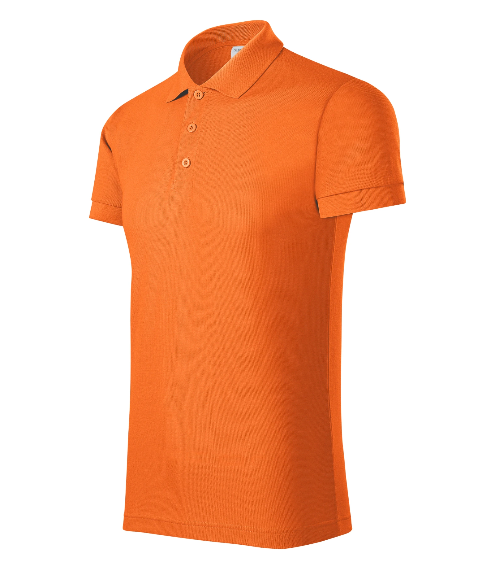 Indigo Arc - Poloshirt Herren 65% Baumwolle, 35% Polyester - P2X, Orange, Größe 3XL