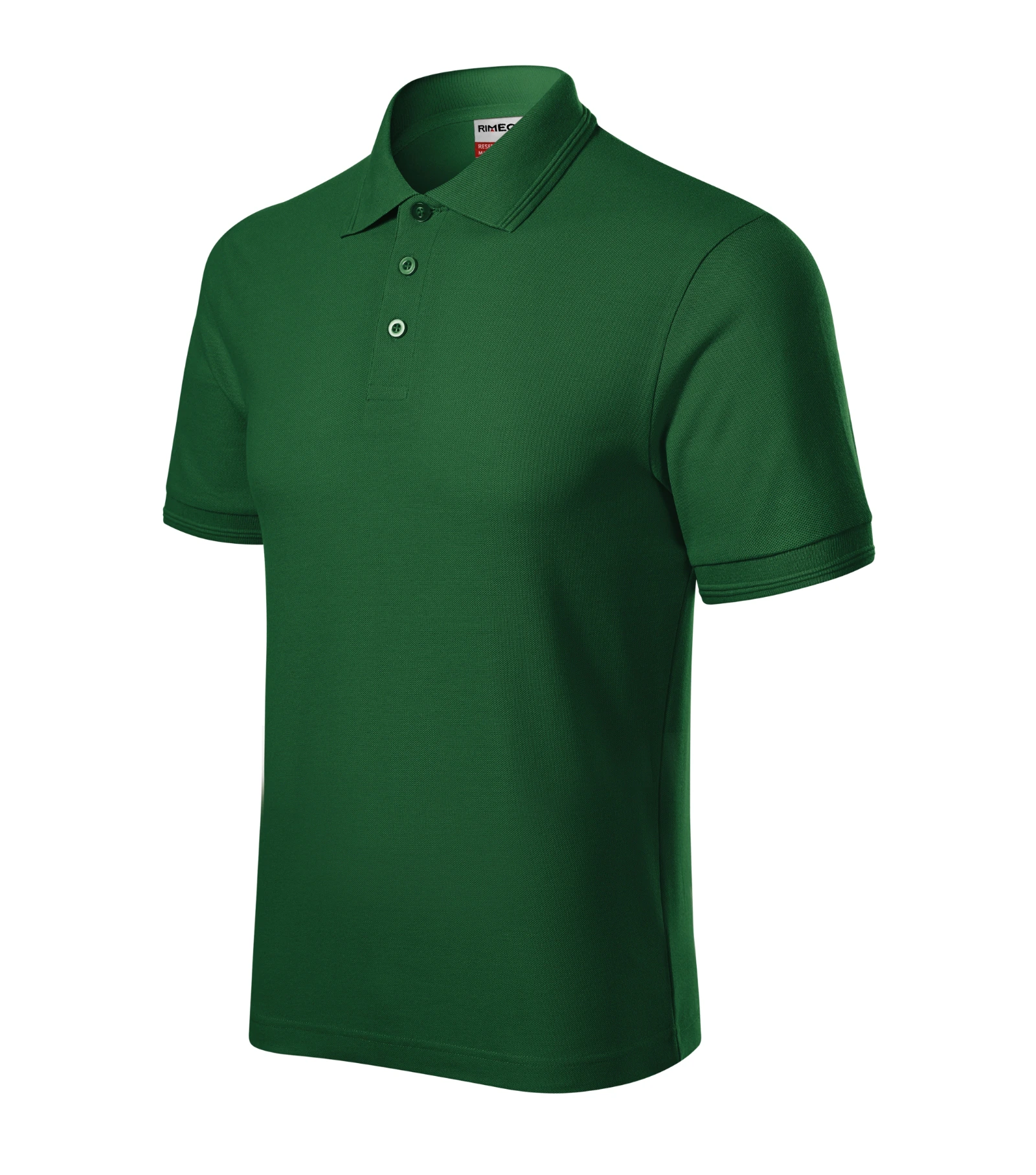 Cobalt Bloom - Poloshirt Herren 65% Baumwolle, 35% Polyester - R22, flaschen Grün, Größe S