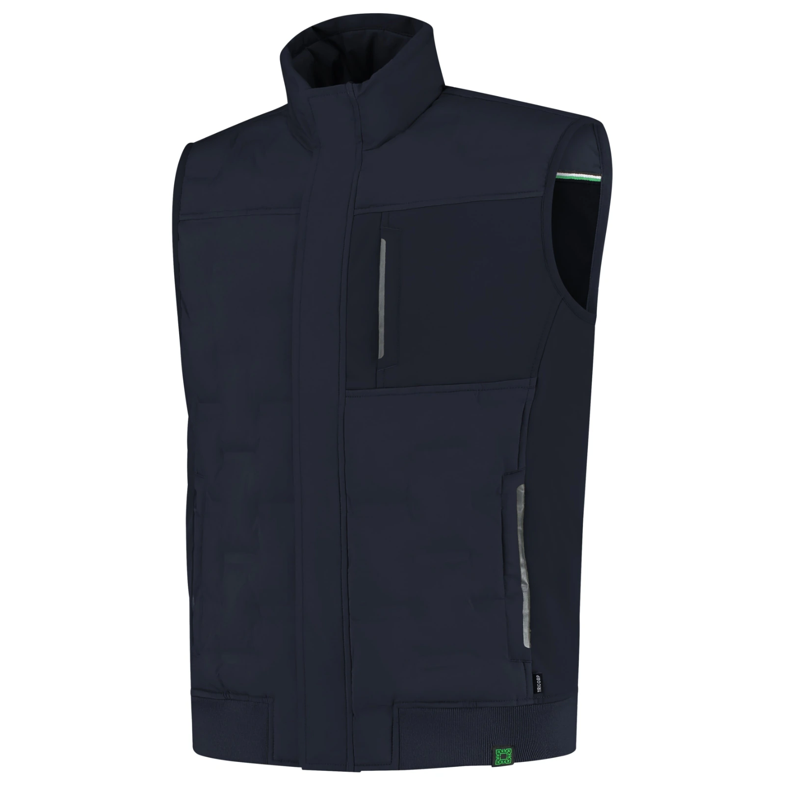 Harbor Avenue - Vest unisex 100% recycled polyester + TPU membrane - T55, ink, size 2XL
