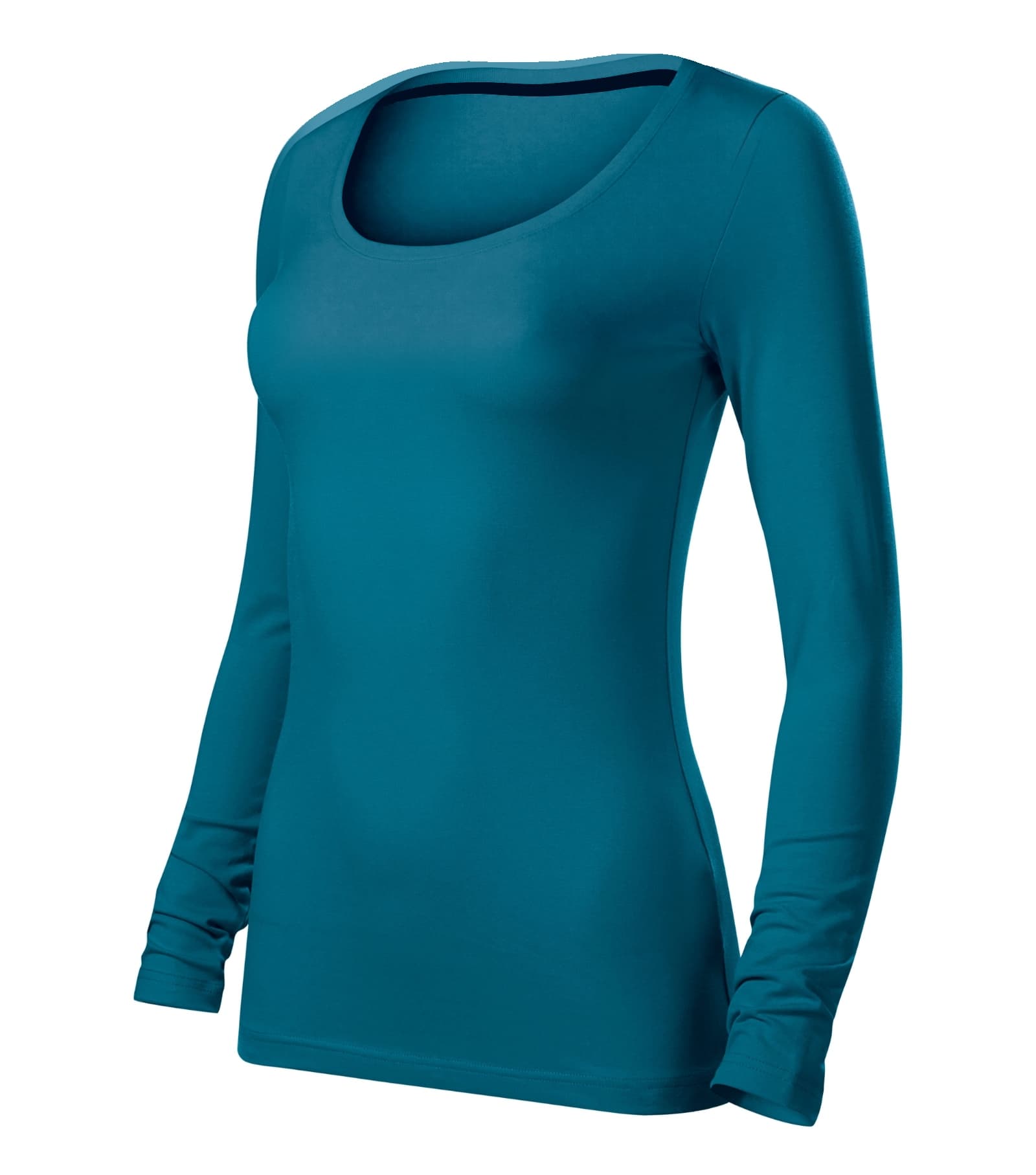 Sterling Cove - T-Shirt Damen 95% Baumwolle 5% Elasthan - 156 in Petrolblau