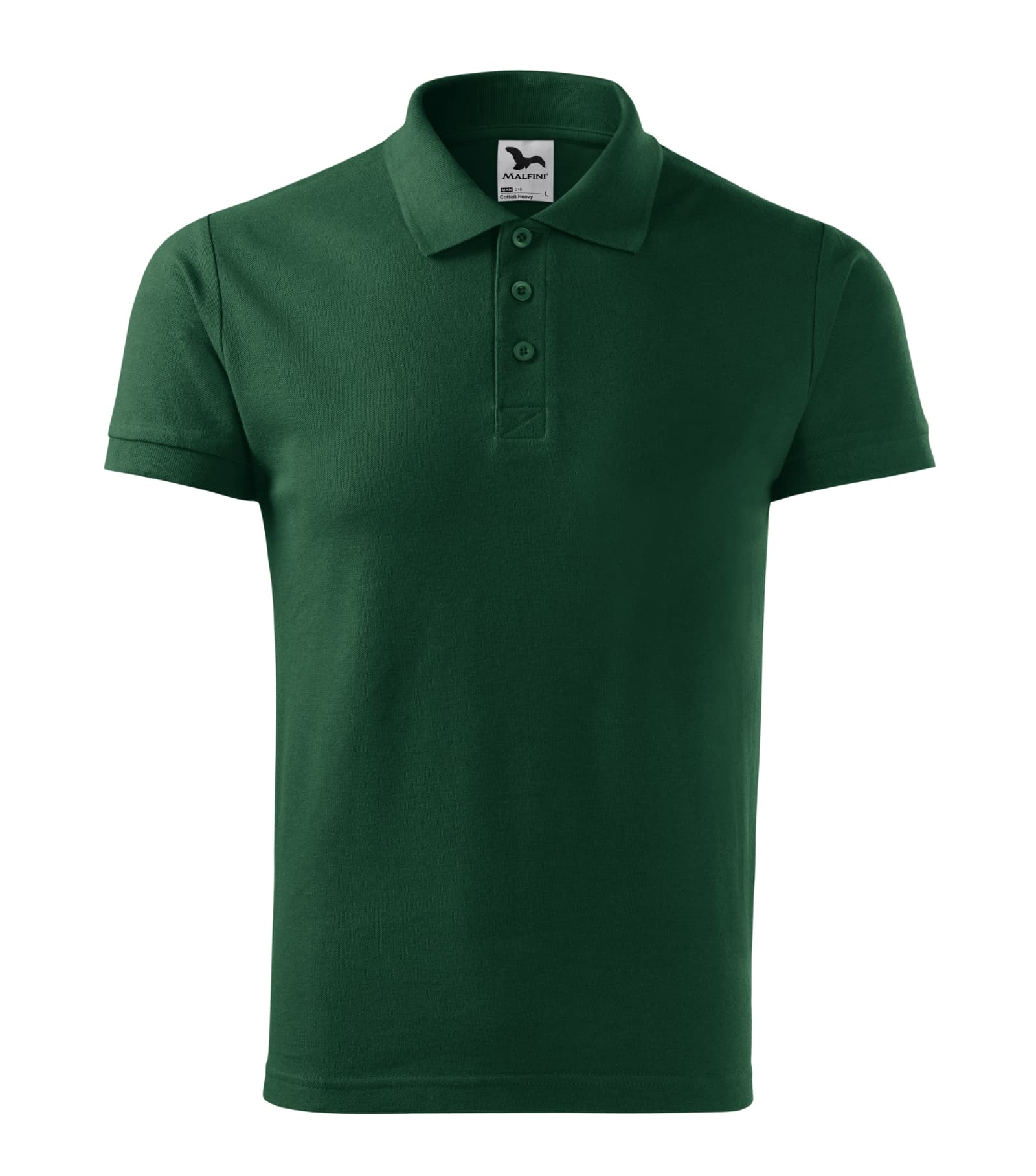 Sable Peak - Poloshirt Herren 100% Baumwolle - 215 in dunkel Grün