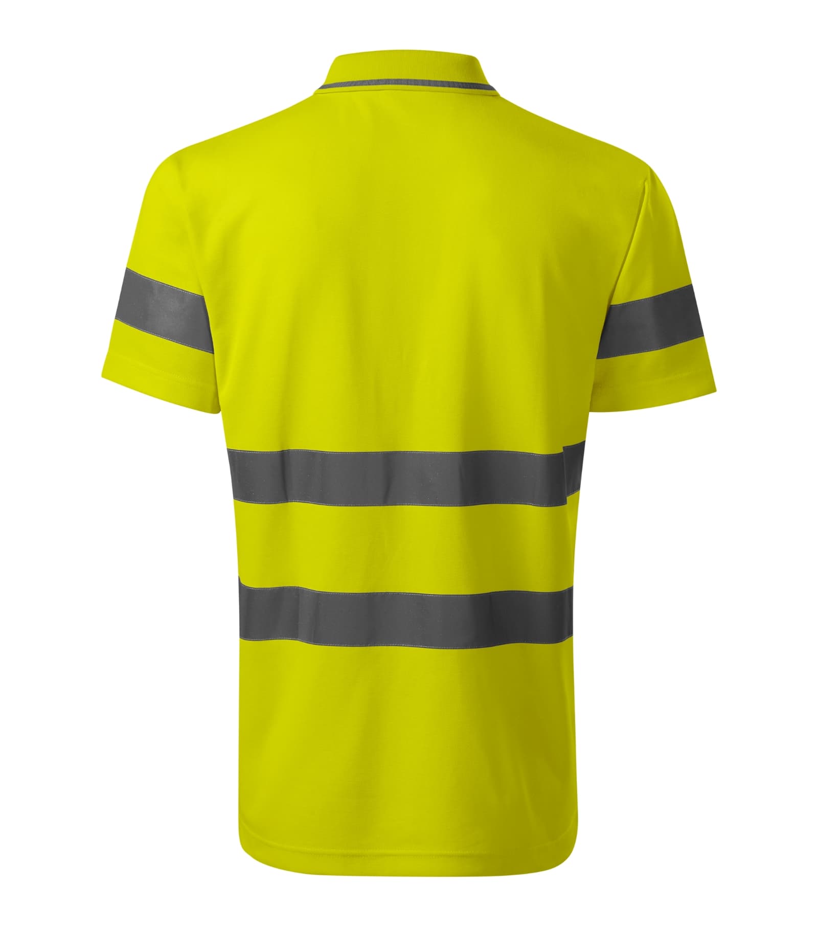 Quartz Pulse - Poloshirt Unisex 55% Baumwolle, 45% Polyester - 2V9 in fluoreszierend Gelb