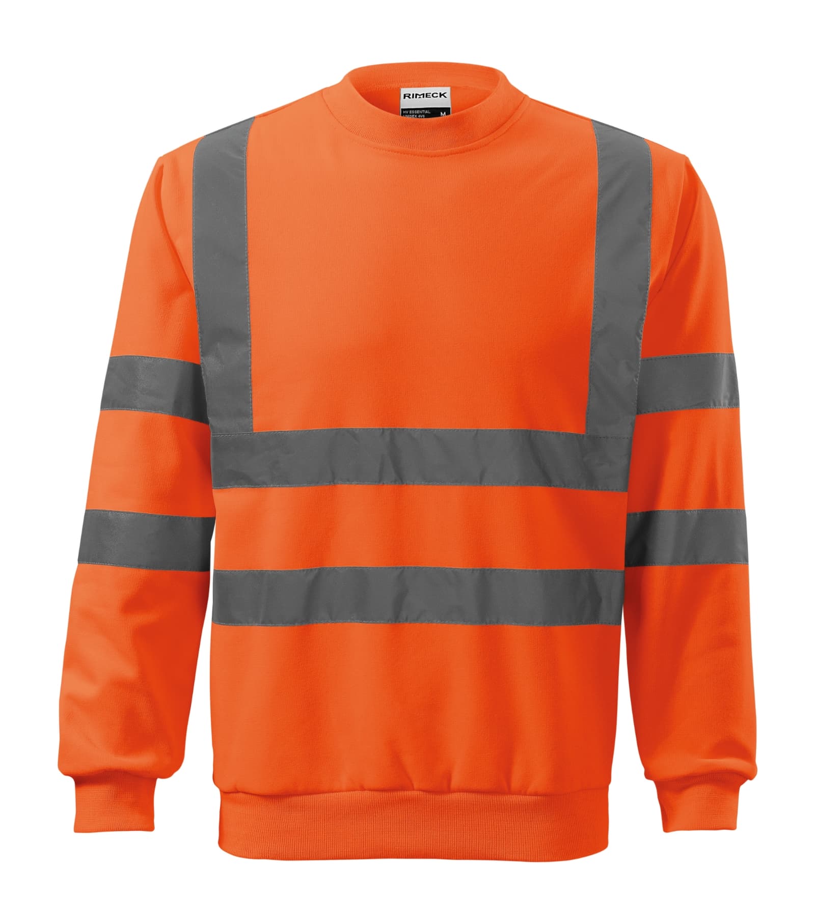 Vale Field - Sweatshirt Unisex 100% Polyester - 4V6 in fluoreszierend Orange