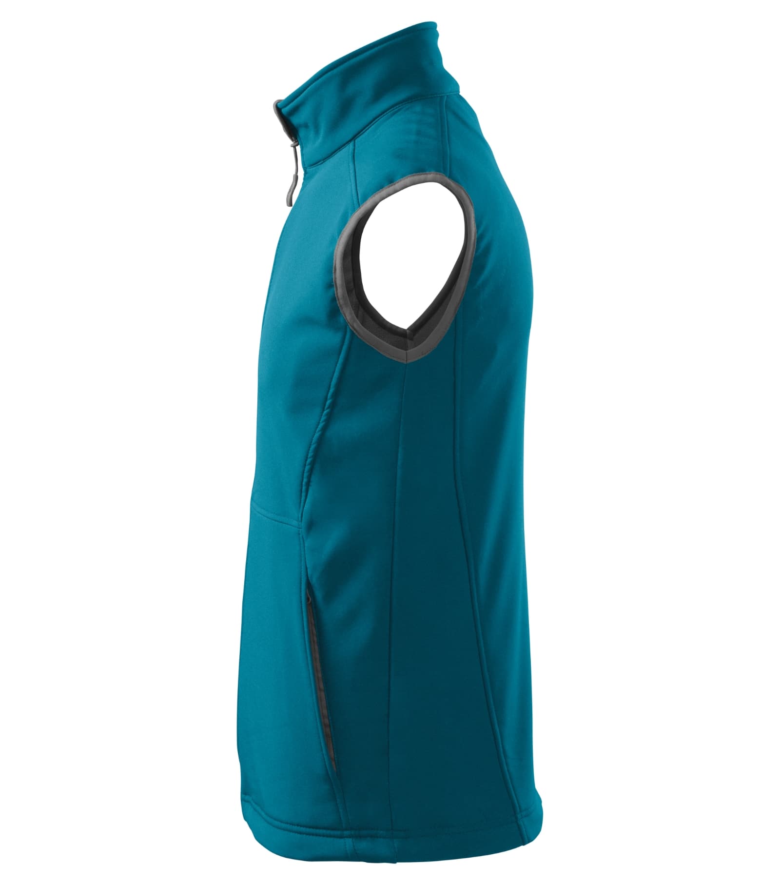 Vivid Ridge - Softshellweste Herren 94% Polyester, 6% Elasthan Fleece: 100% Polyester - 517 in Türkis