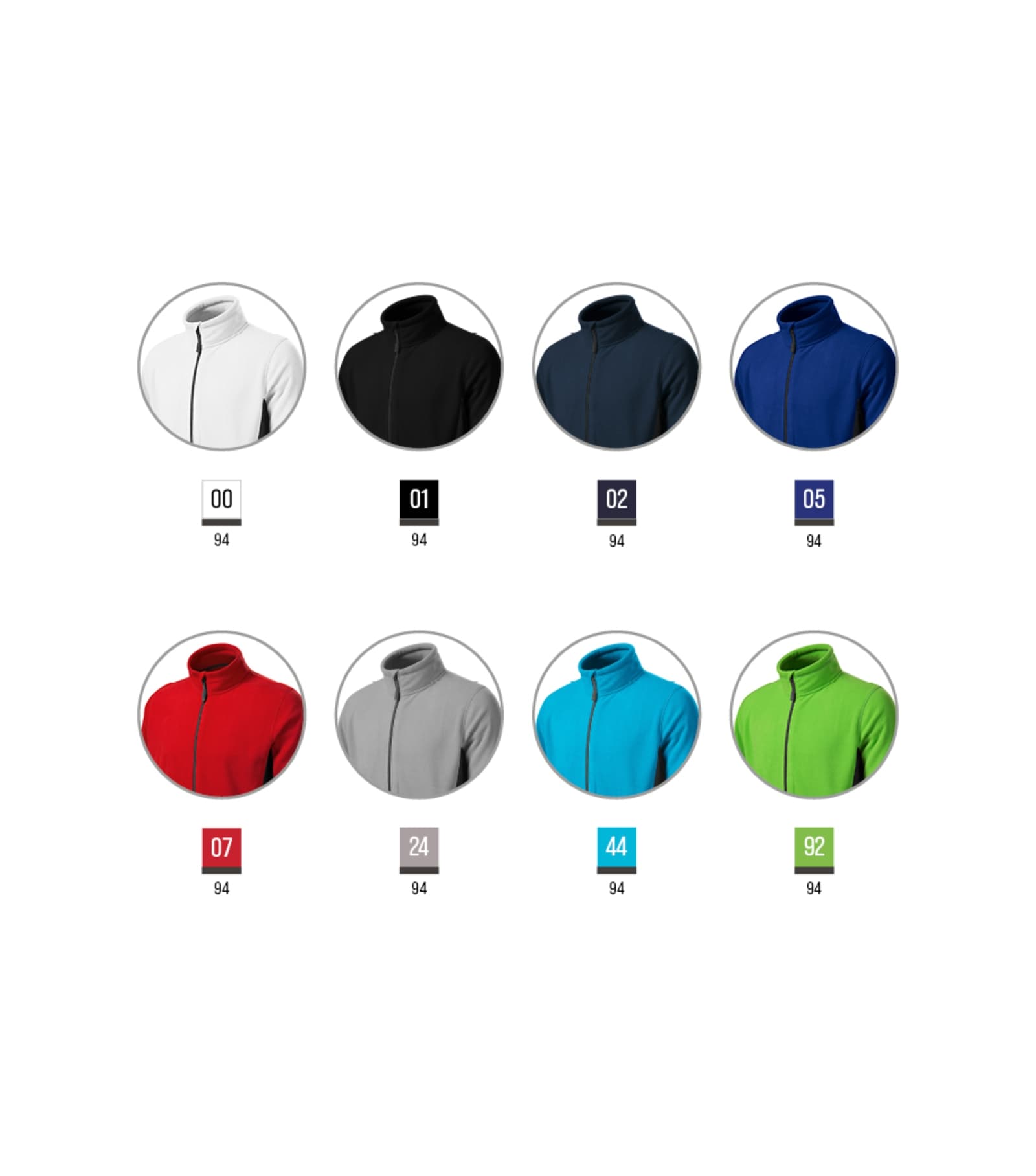 Amber Line - Fleece Herren 100% Polyester - 527 in Rot