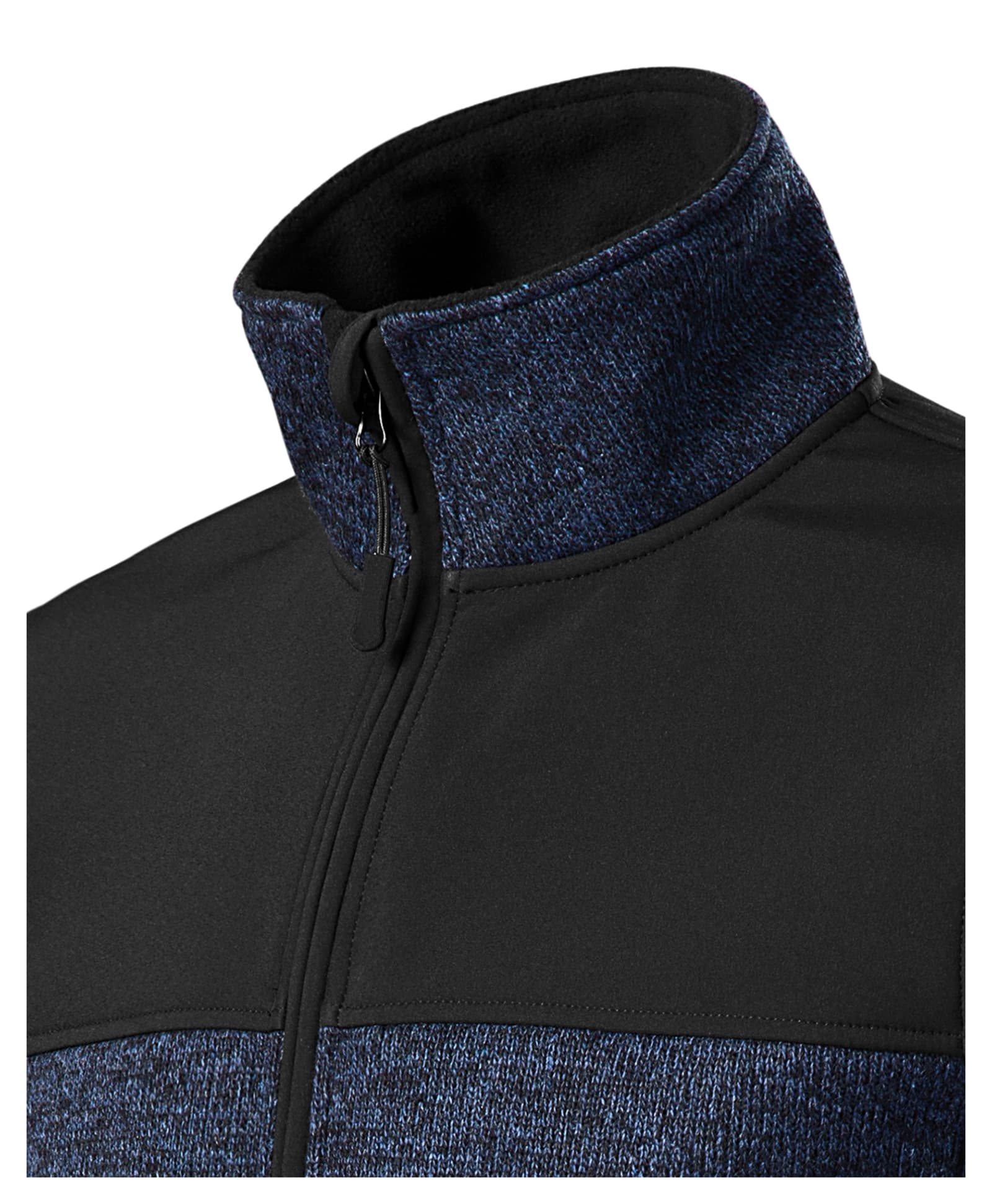 Dawn Loom - Softshelljacke Herren 100% Polyester - 550 in Strick blau