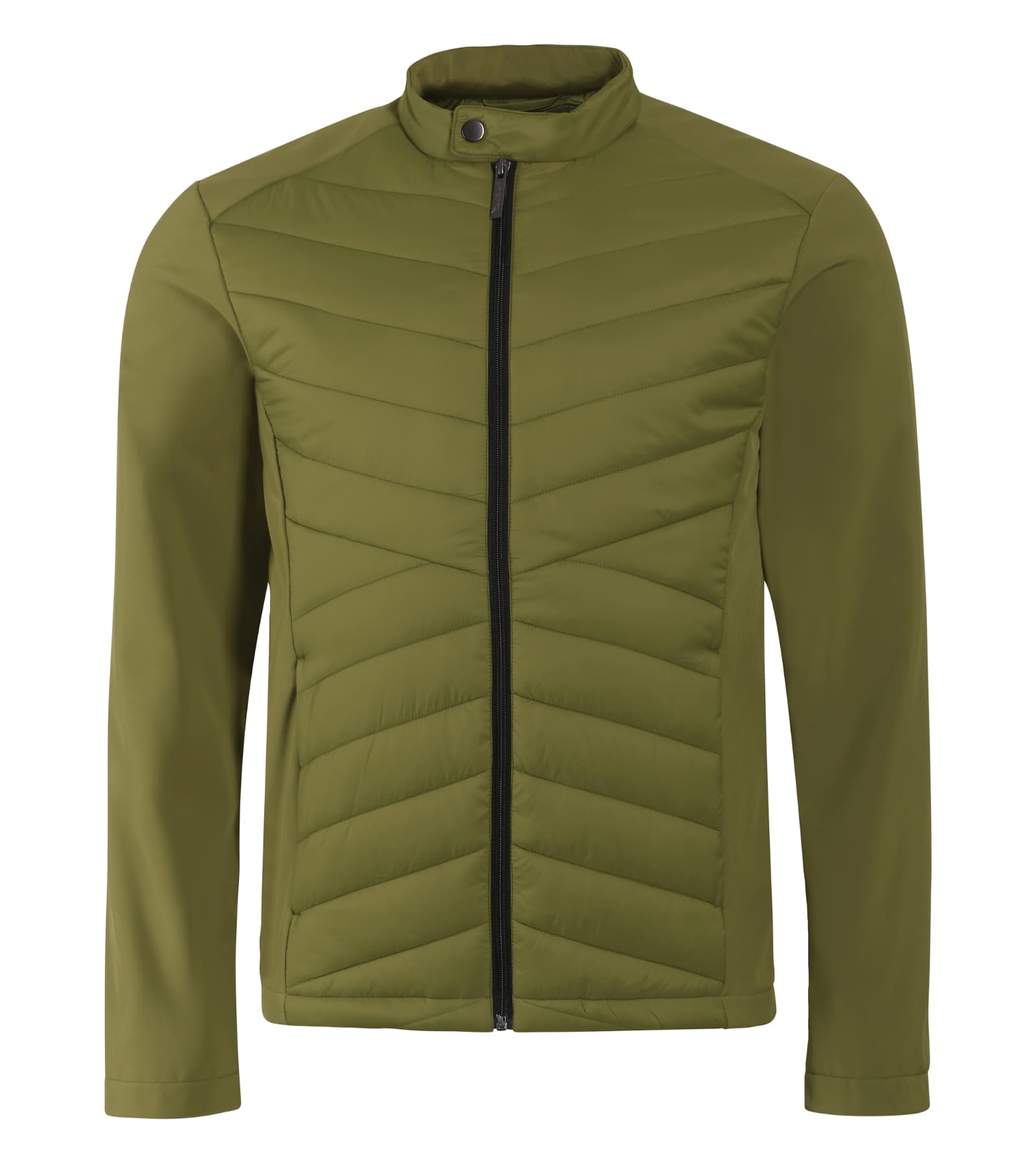 Indigo Peak - Hybridjacke Herren 100% Polyamid - 555 in Avocadogrün