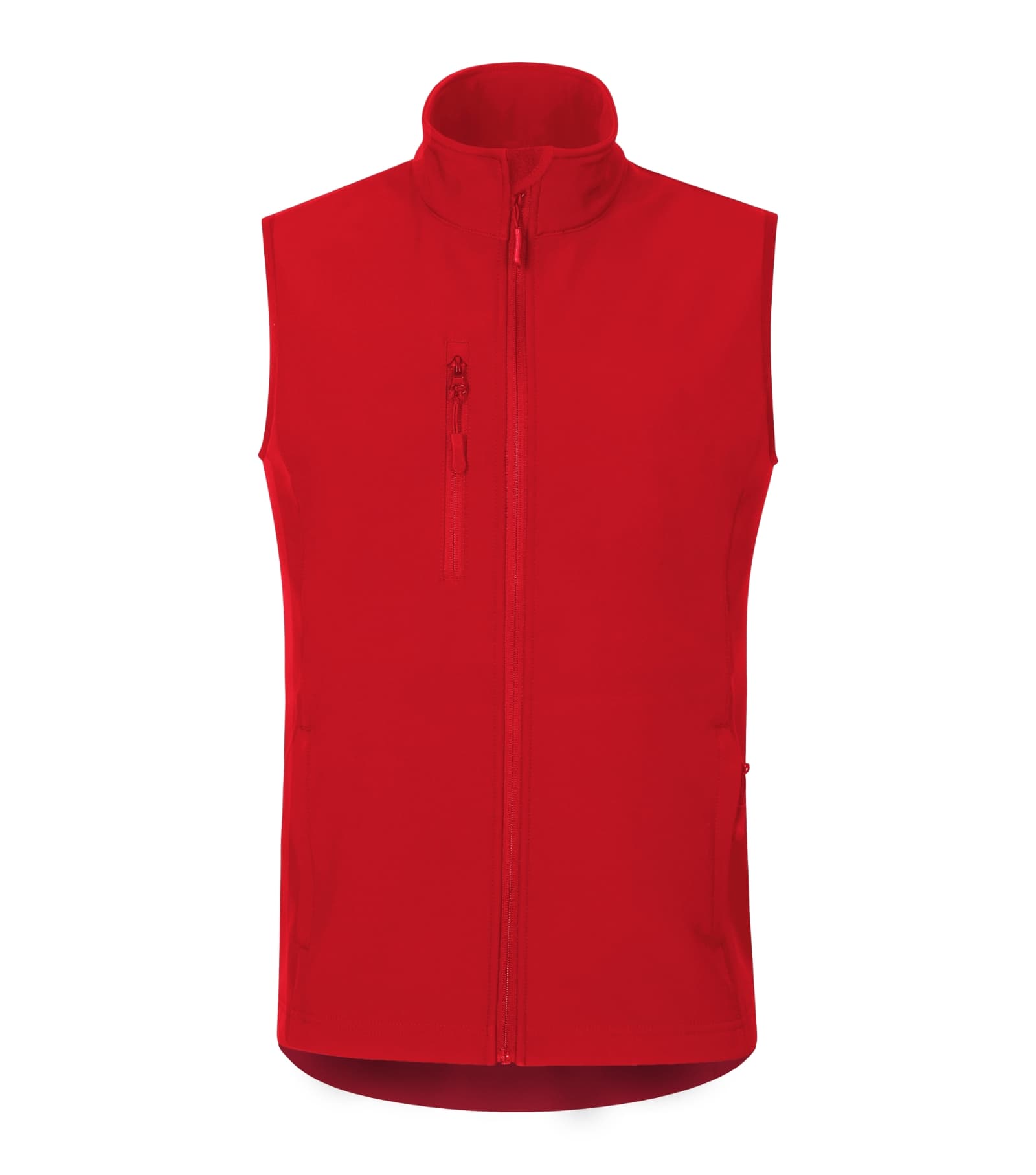 Verdant Harbor - Softshellweste Herren 96% Polyester, 4% Elasthan - 568 in Rot