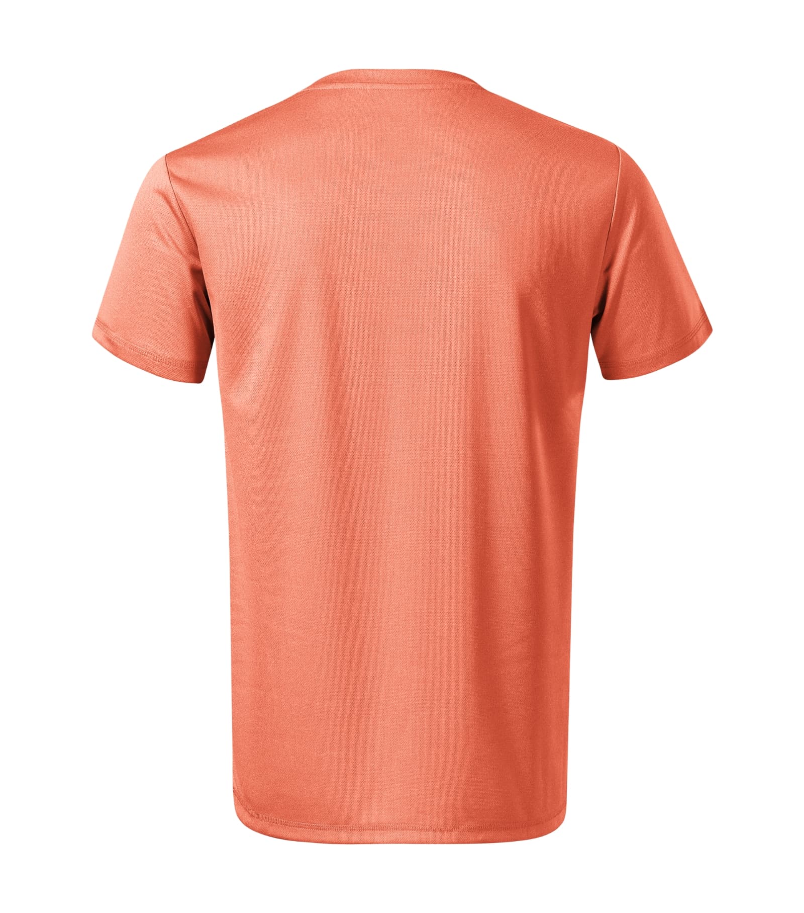 Ember Route - T-Shirt Herren 100% recyceltes Mikropolyester - 817 in Sonnenuntergang meliert