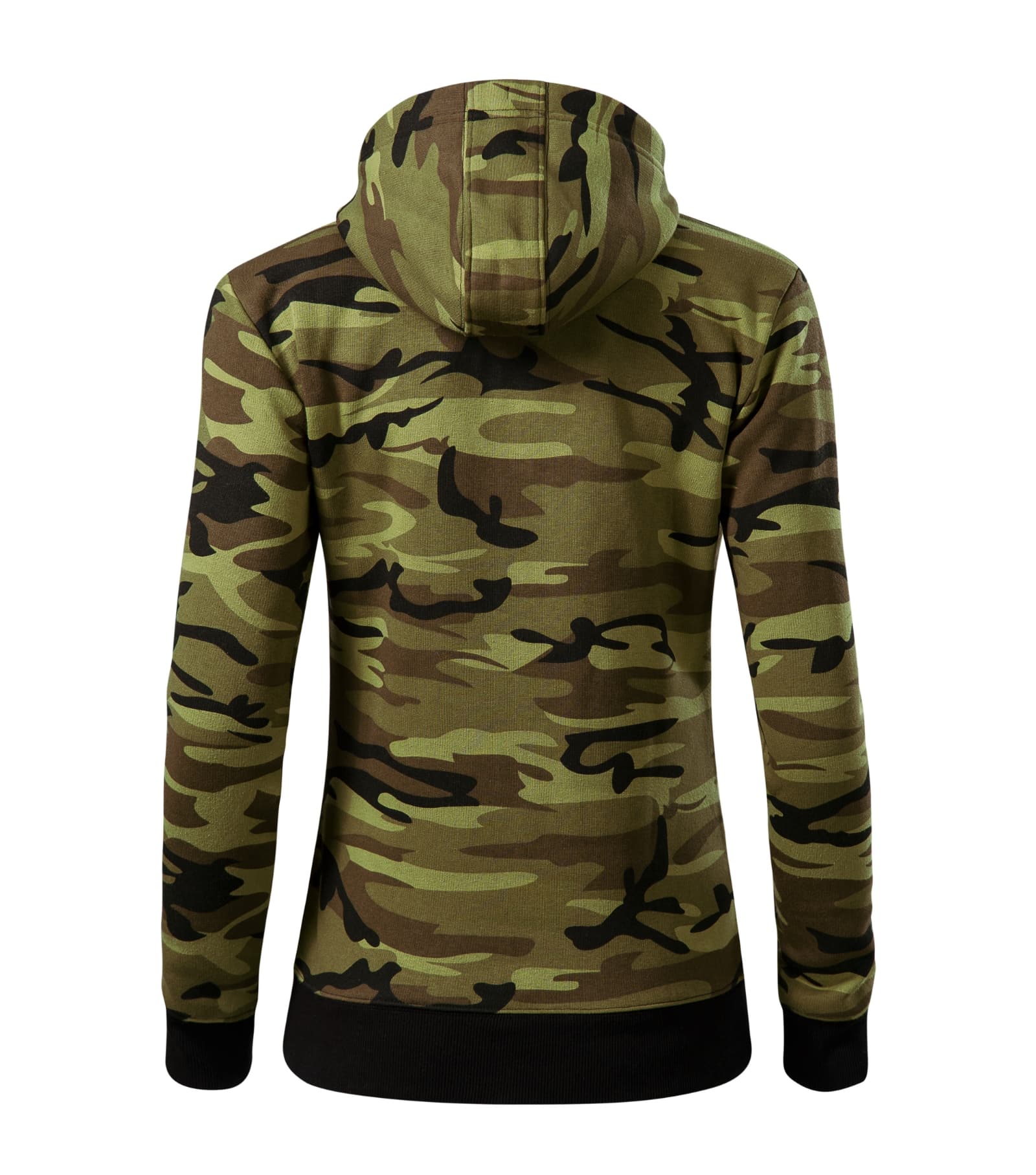 Haven Route - Sweatshirt Damen 65% Baumwolle, 35% Polyester - C20 in Camouflage Grün