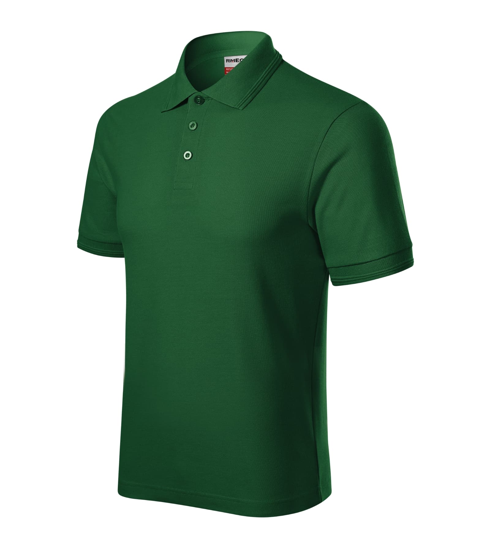 Cobalt Bloom - Poloshirt Herren 65% Baumwolle, 35% Polyester - R22 in flaschen Grün