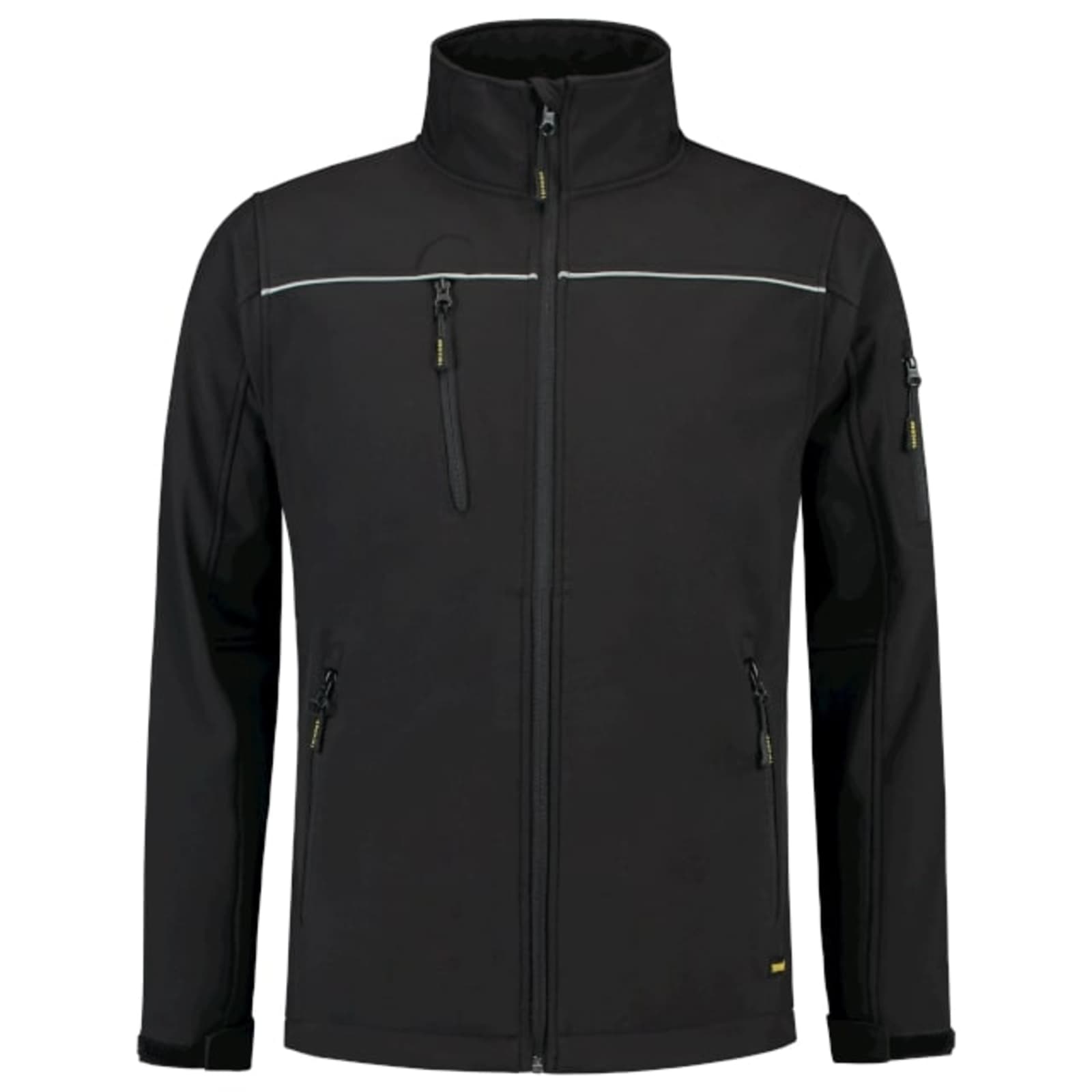 Lumen Arc - Softshelljacke Unisex 100% Polyester + PU-Membran - T53 in Schwarz