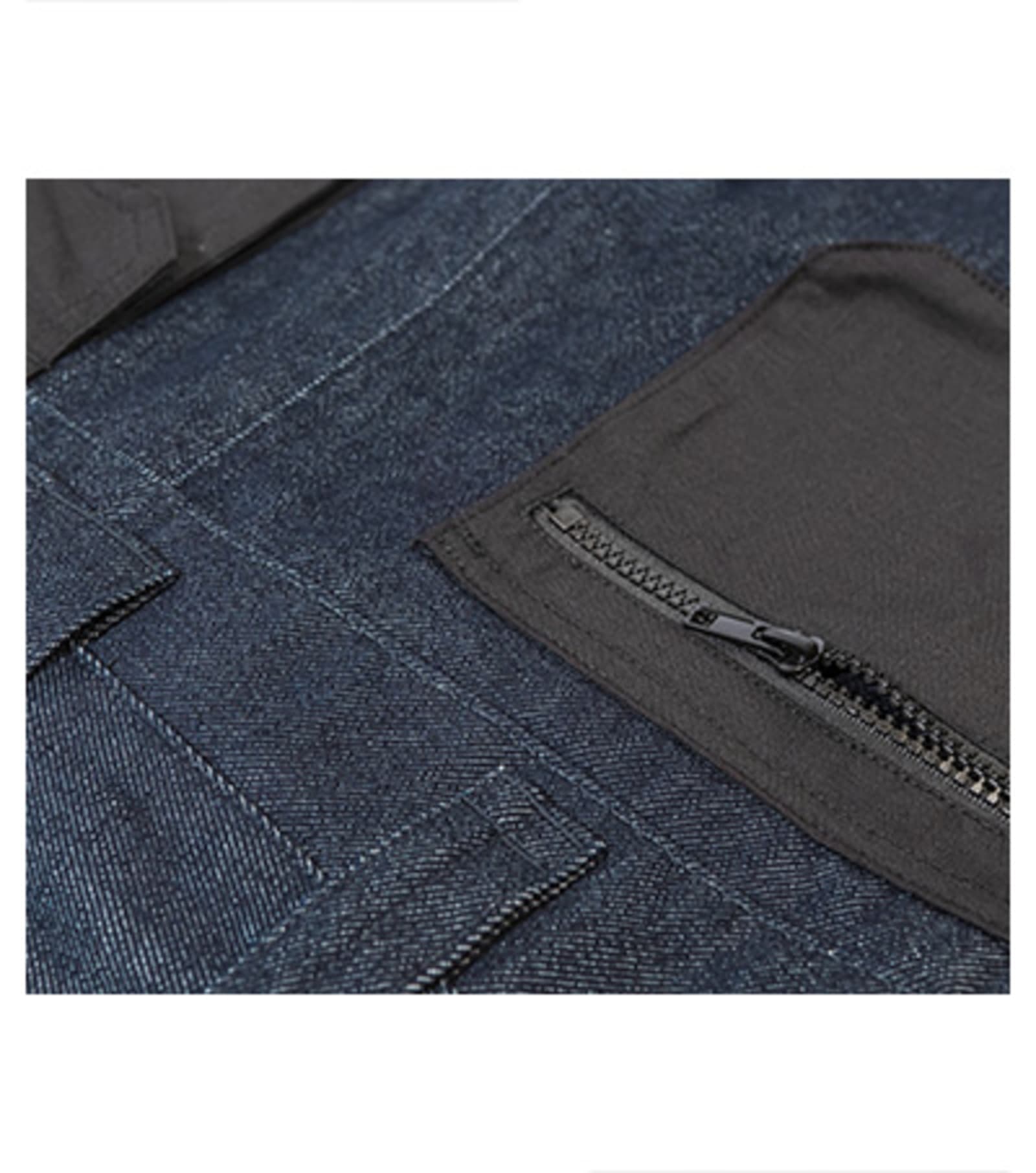 Onyx Path - Arbeitsjeans Herren 100% Baumwolle - W08 in dunkel Denim