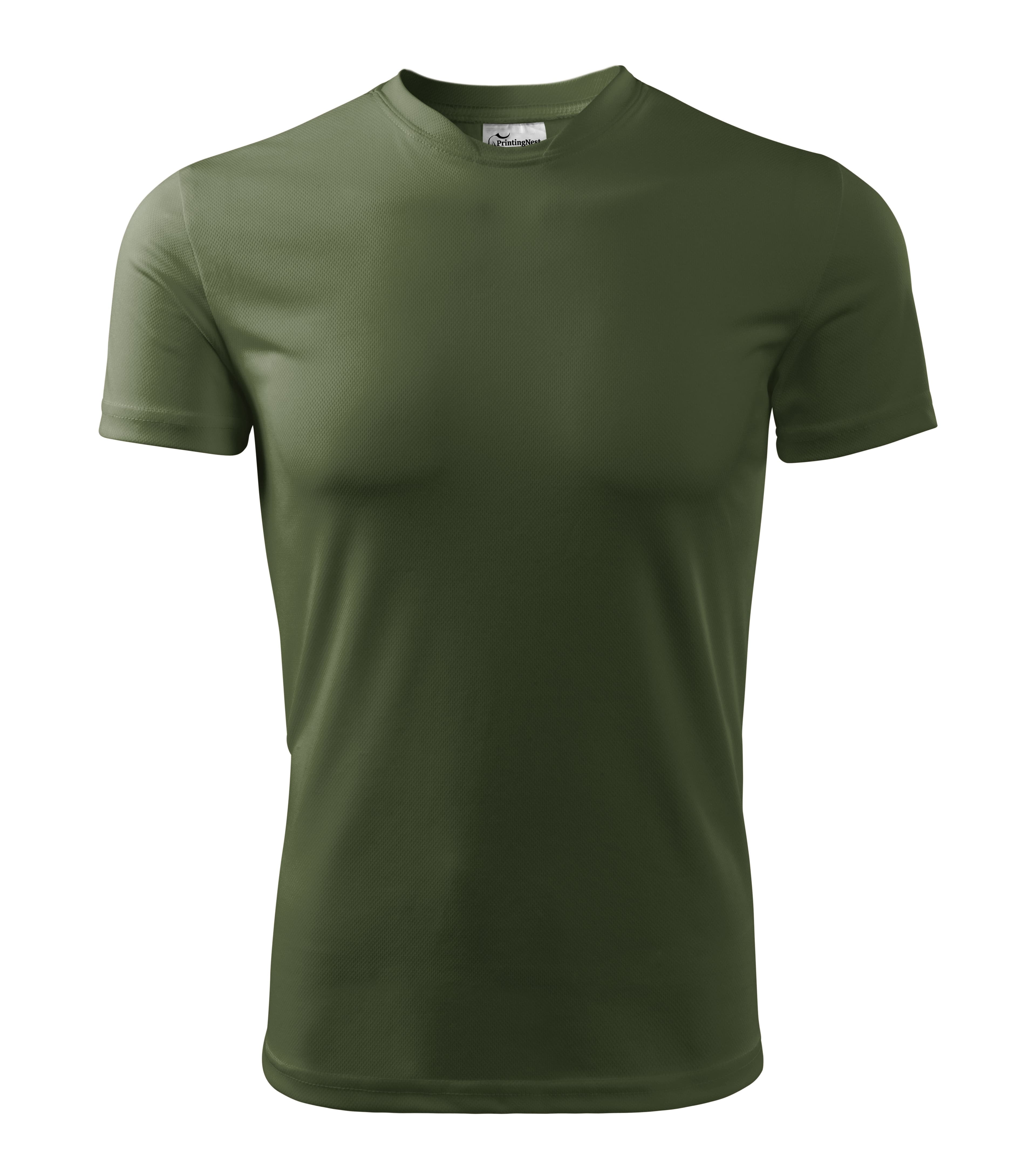 Hunter Drift - T-Shirt Herren 100% Polyester - 124 in Militärgrün