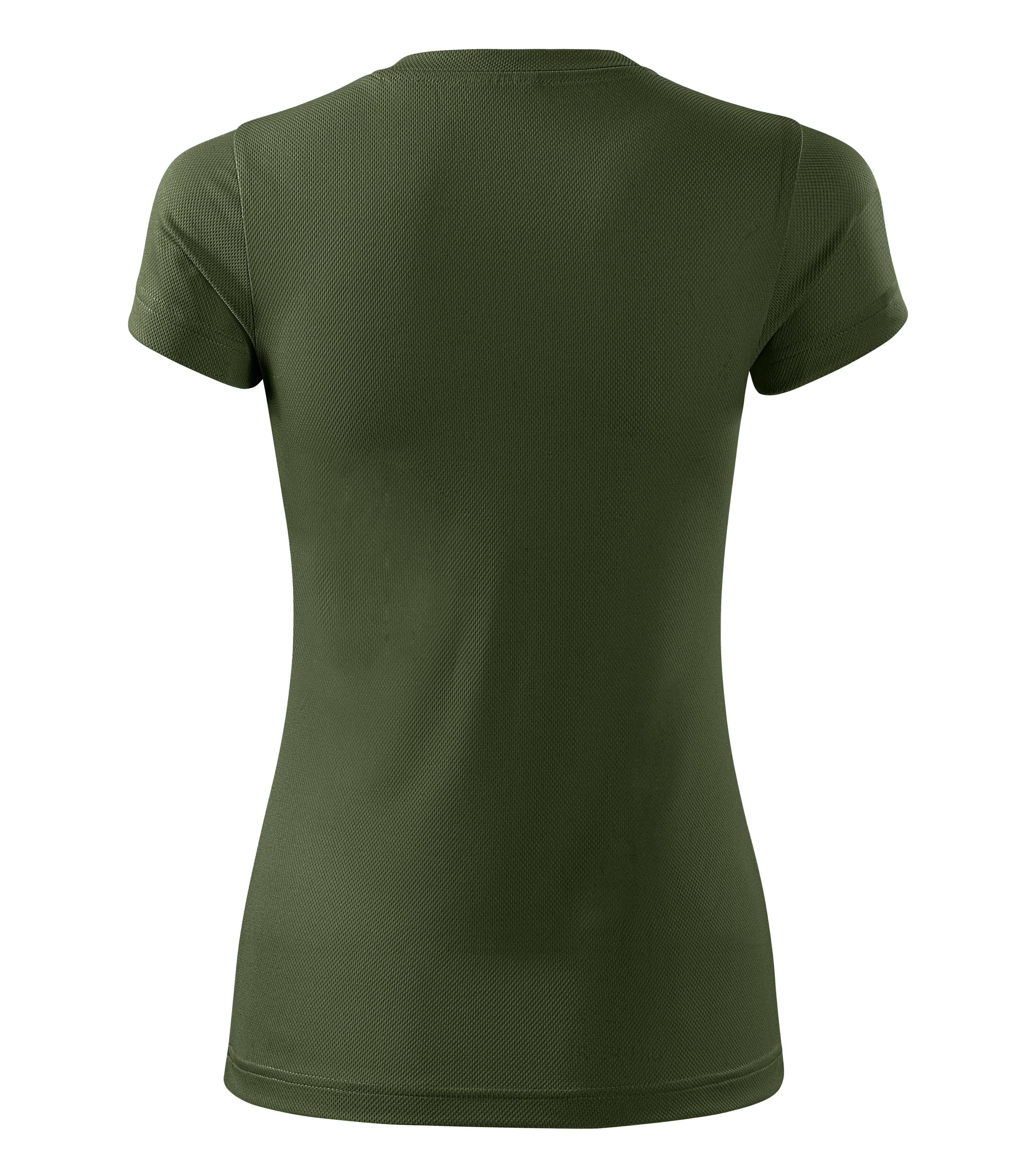 Vital Ease -T-Shirt Damen 100% Polyester - 140 in Militärgrün