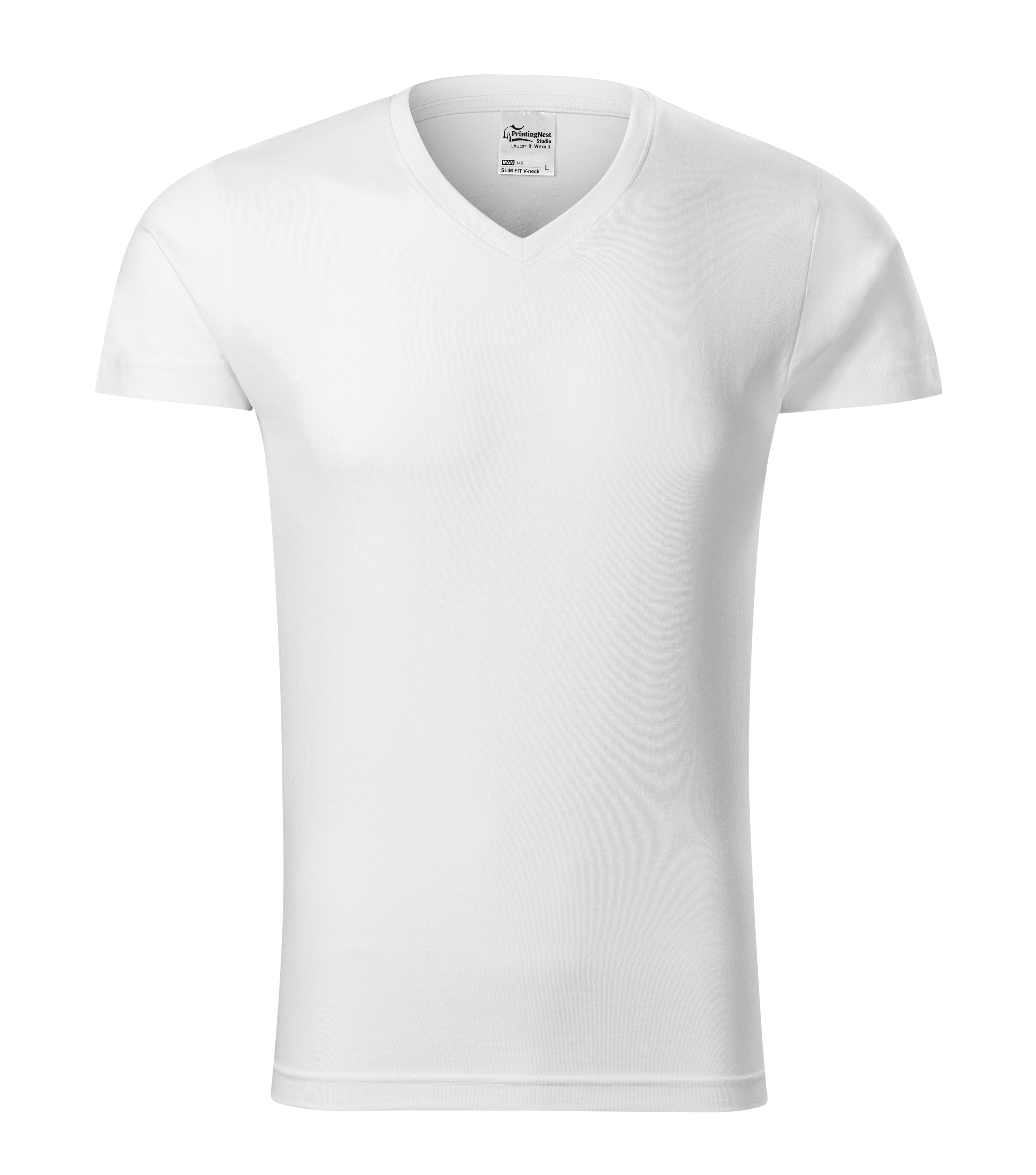 Flint Horizon - T-Shirt Herren 100% Baumwolle - 146 in weiß