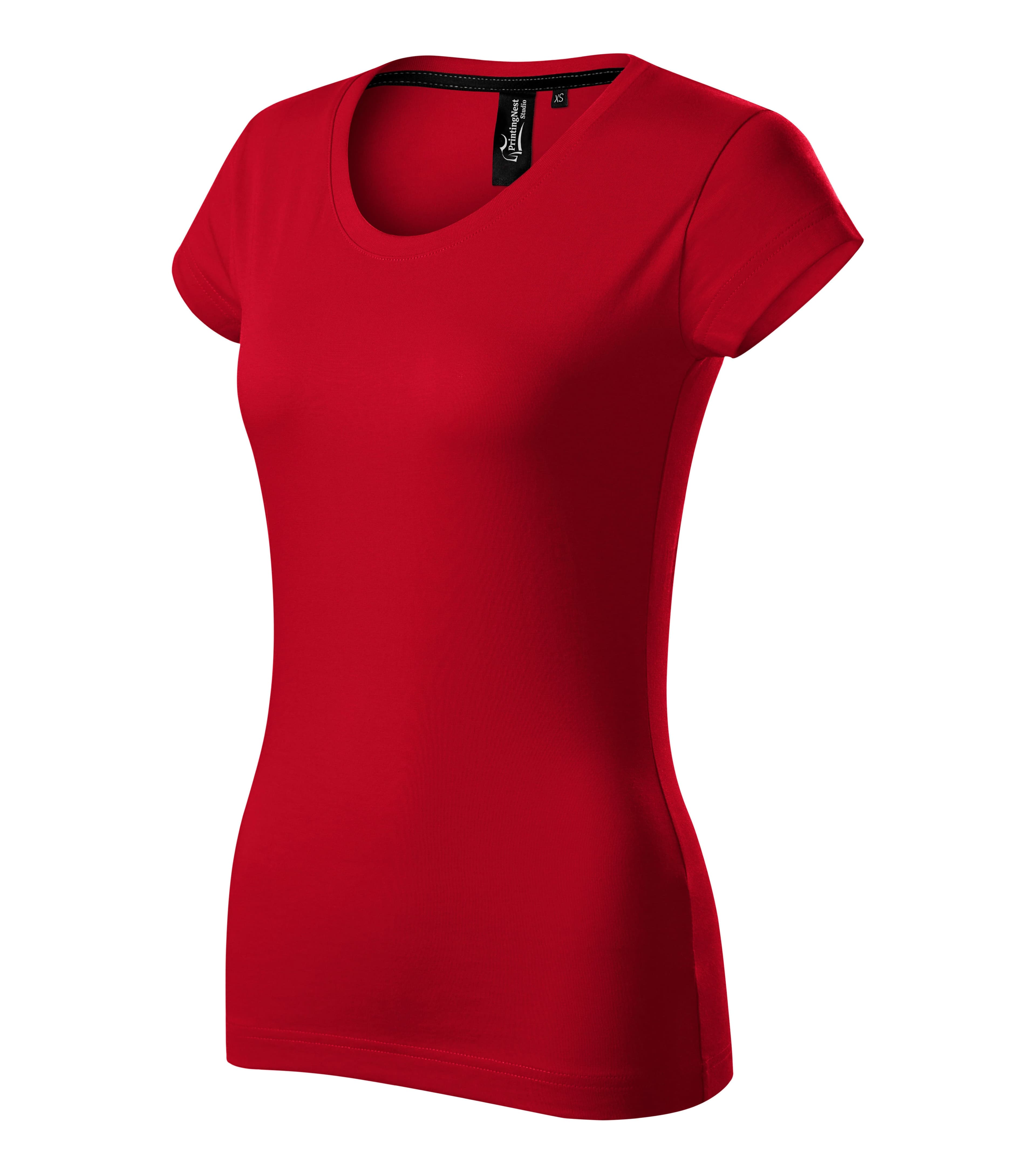 Mist Arc - T-Shirt Damen 100% SUPIMA-Baumwolle - 154 in Rot