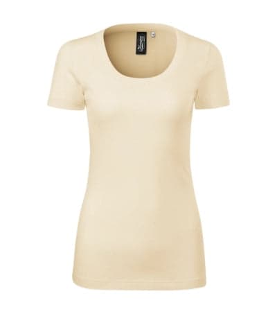 Nova Loom - T-Shirt Damen 100% Merinowolle  - 158 in Mandel