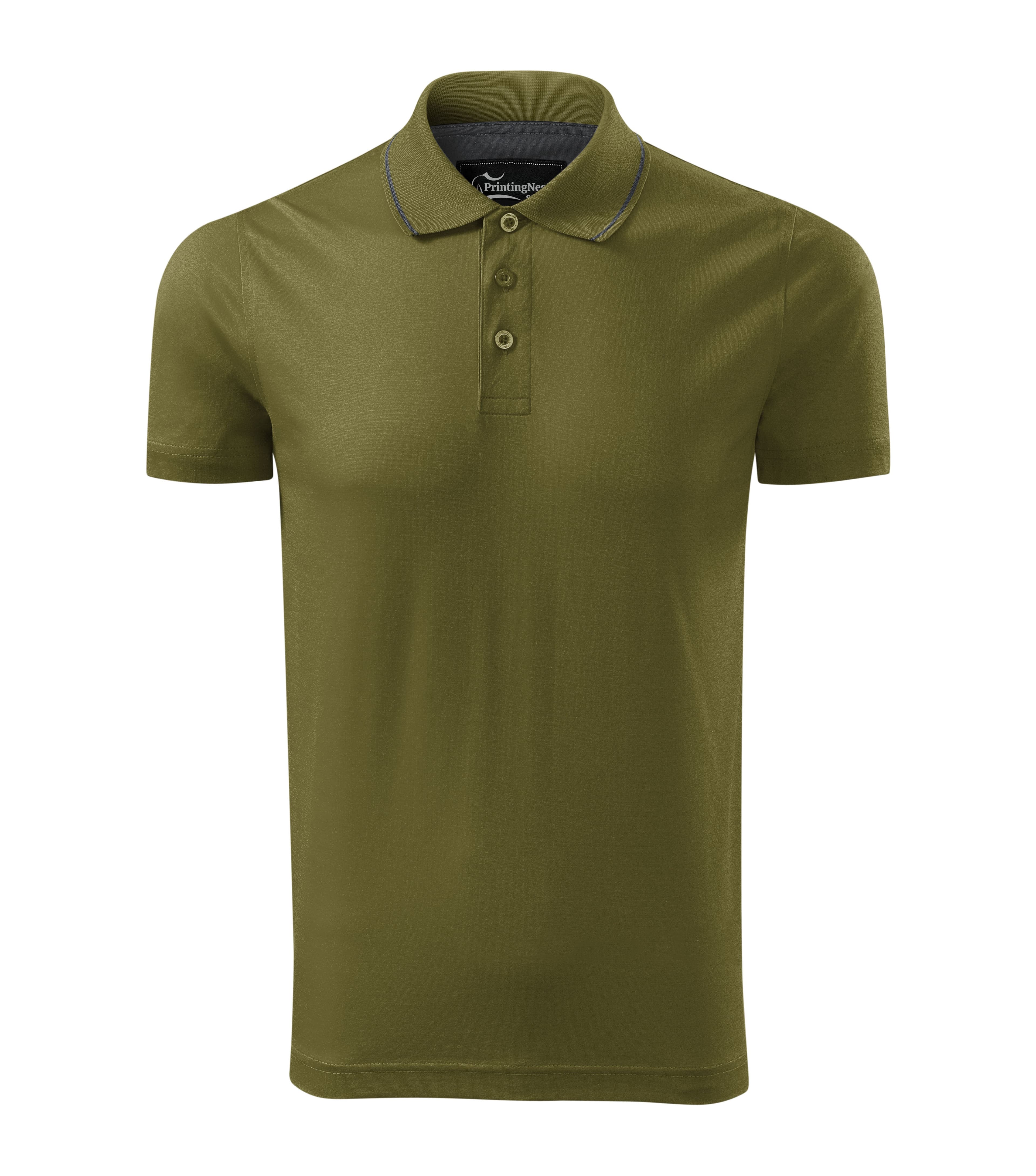 Obsidian Core - Poloshirt Herren 100% merzerisierte Baumwolle - 259 in Avocadogrün