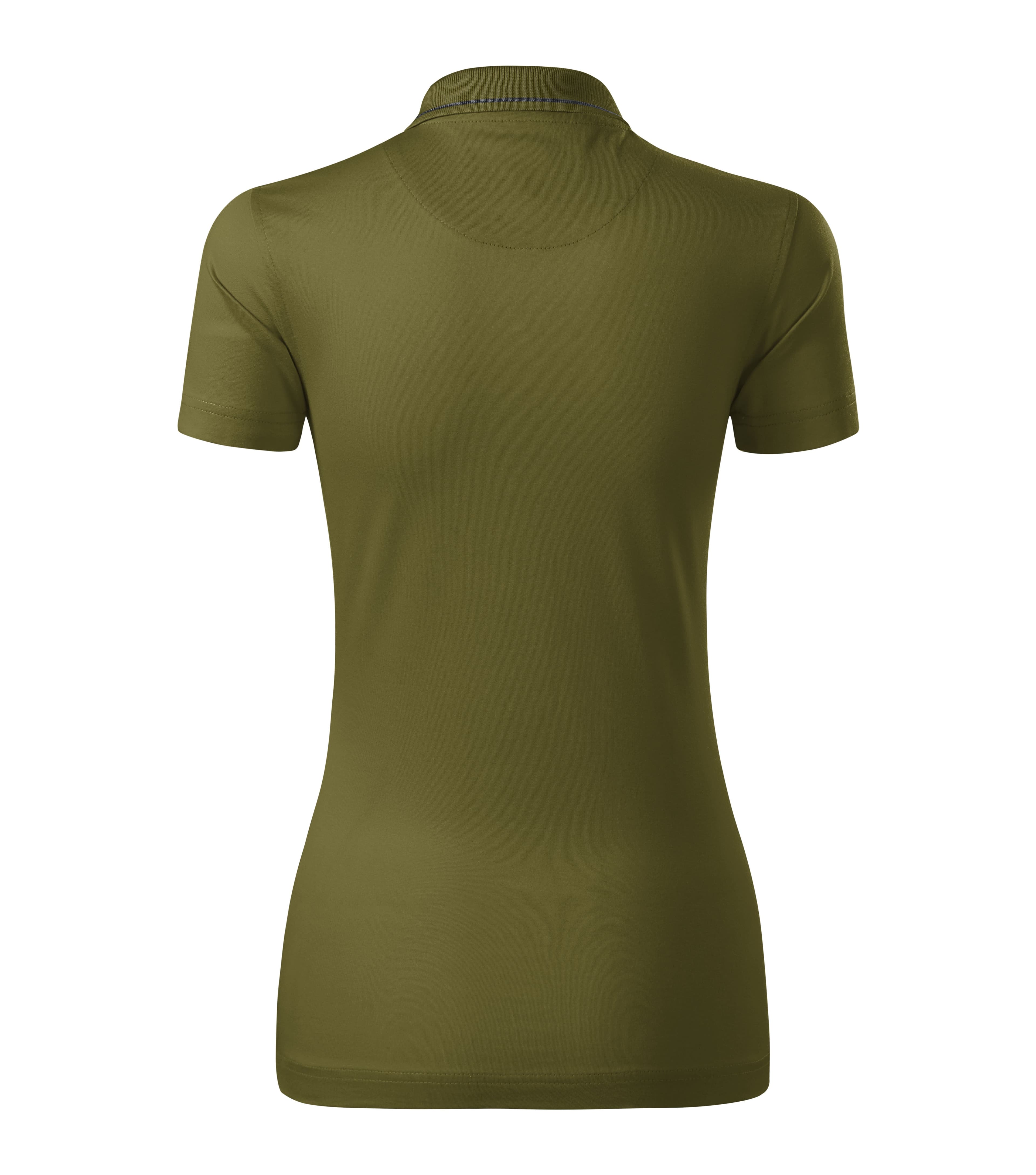 Tourmalina - Poloshirt Damen 100% merzerisierte Baumwolle - 269 in Avocadogrün